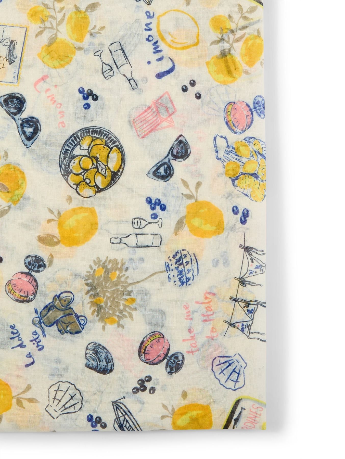 Loop-Schal mit Print