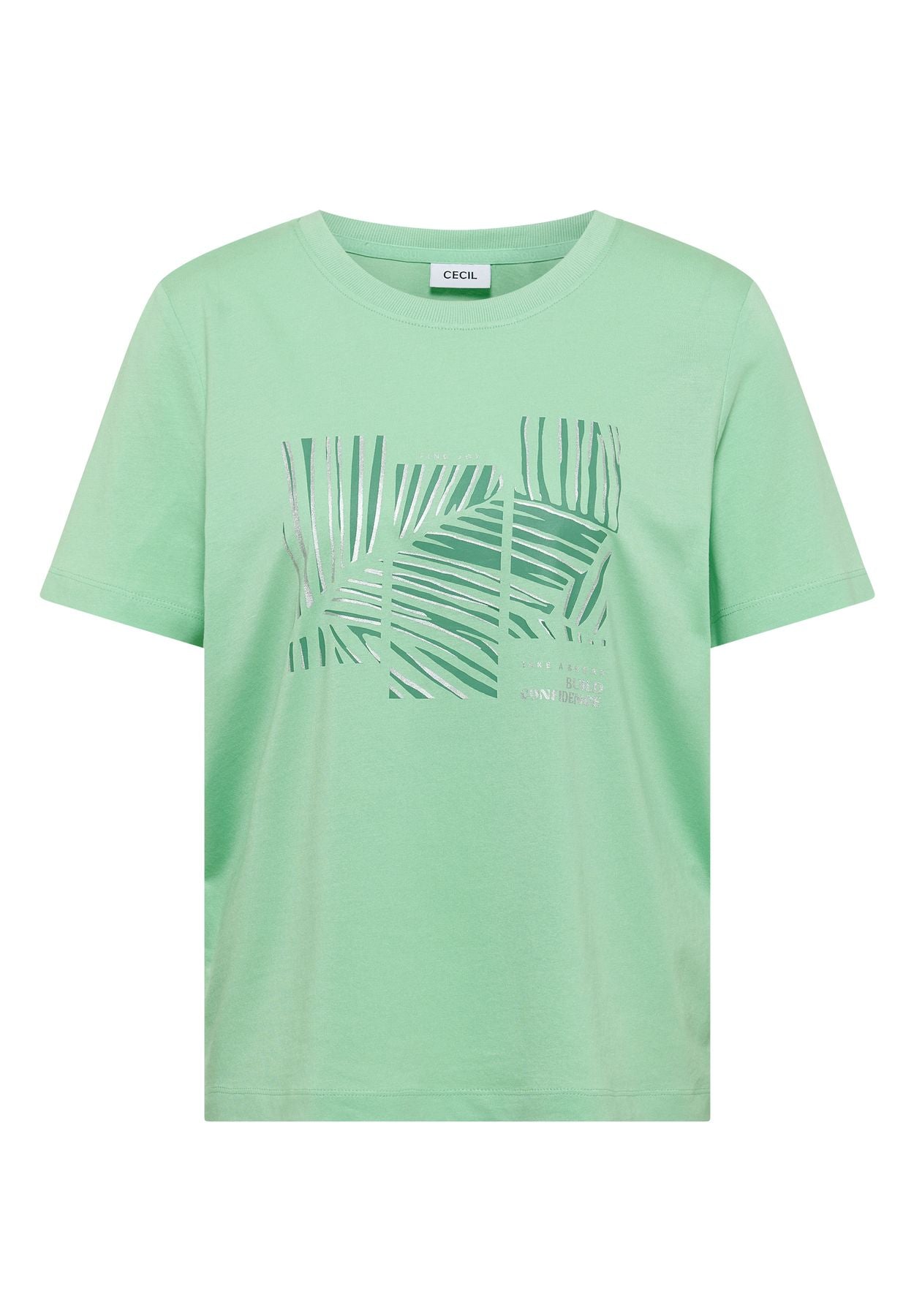T-Shirt mit Rundhals und Artwork