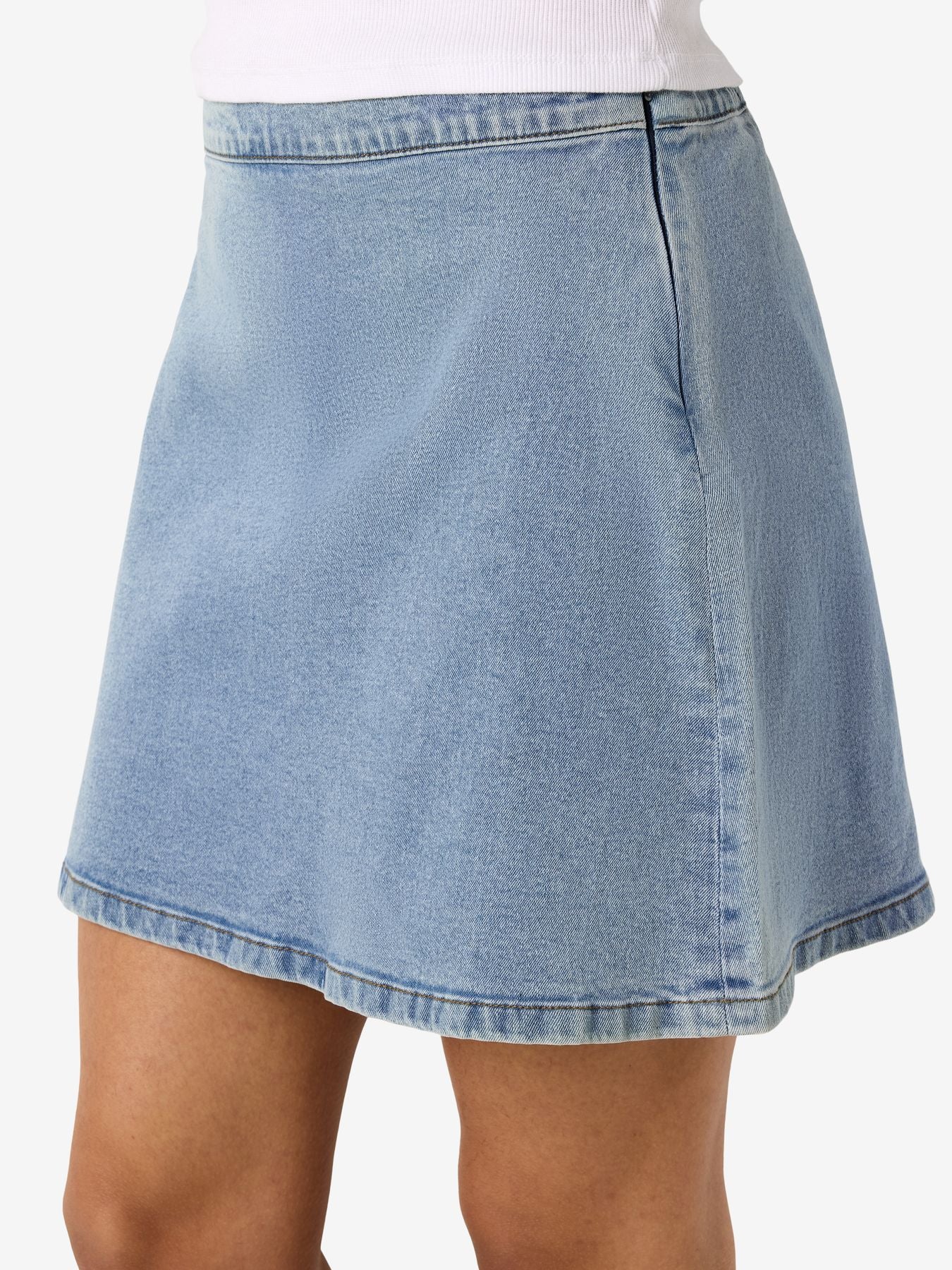 NMANDY HW DMN FLARE SKIRT VI622MB NOOS
