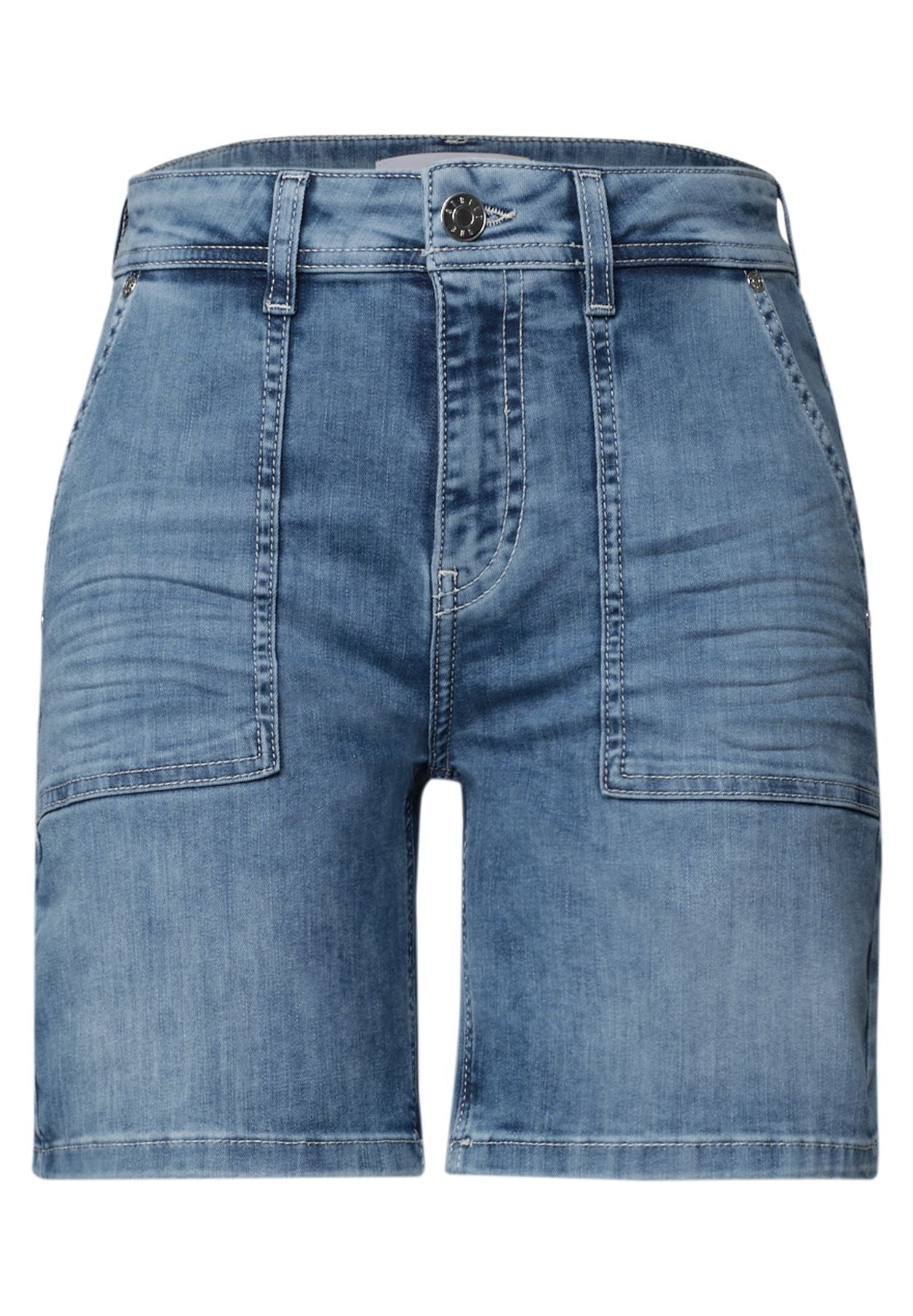 Straight Leg Shorts im Casual Fit