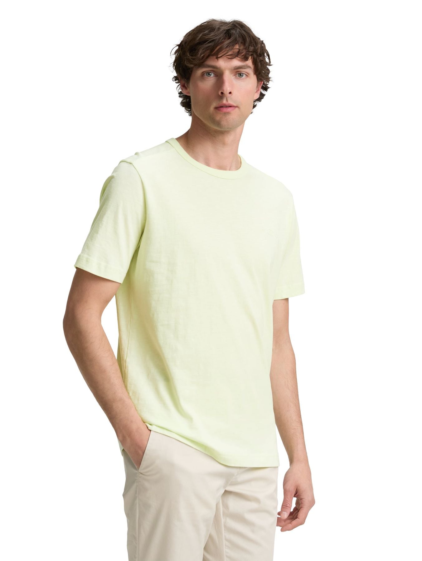 Basic T-Shirt aus Baumwolle