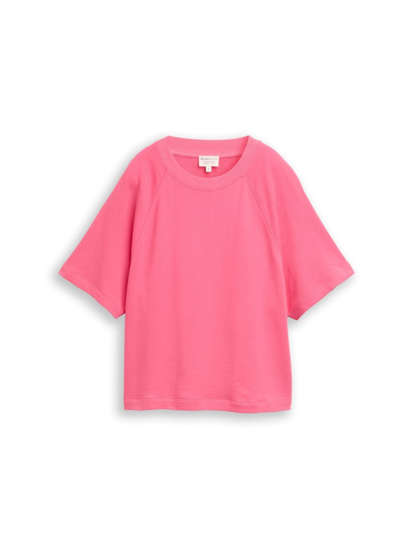 Loose Fit Sweatshirt mit Kurzarm