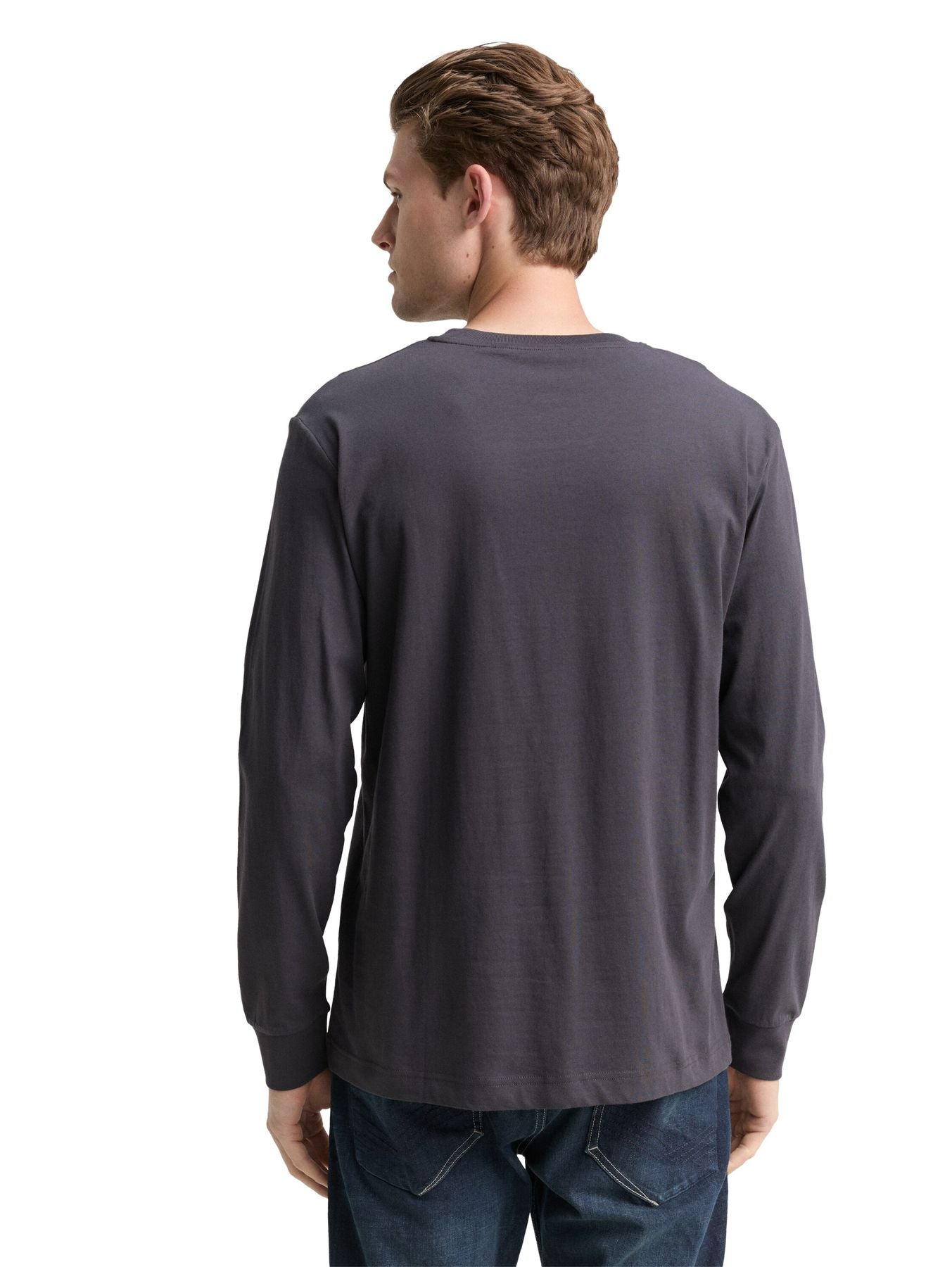 Langarmshirt mit Logo-Print