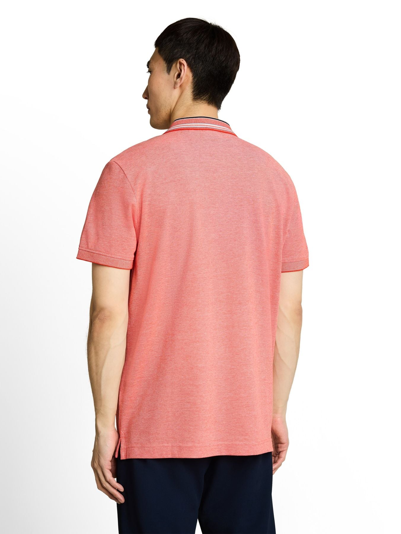Piqué Poloshirt mit Logo-Print