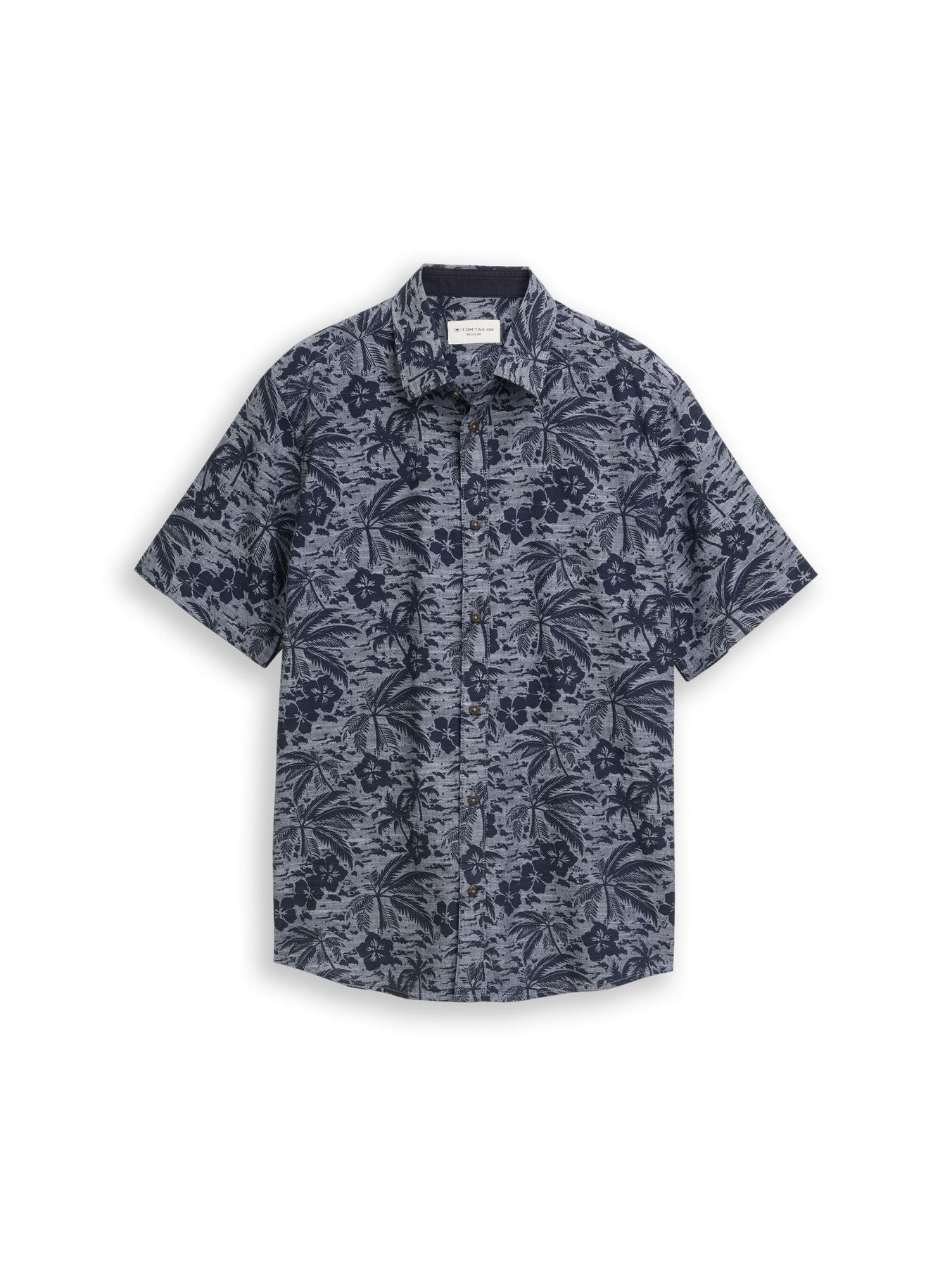 Regular Fit Kurzarmhemd mit Muster