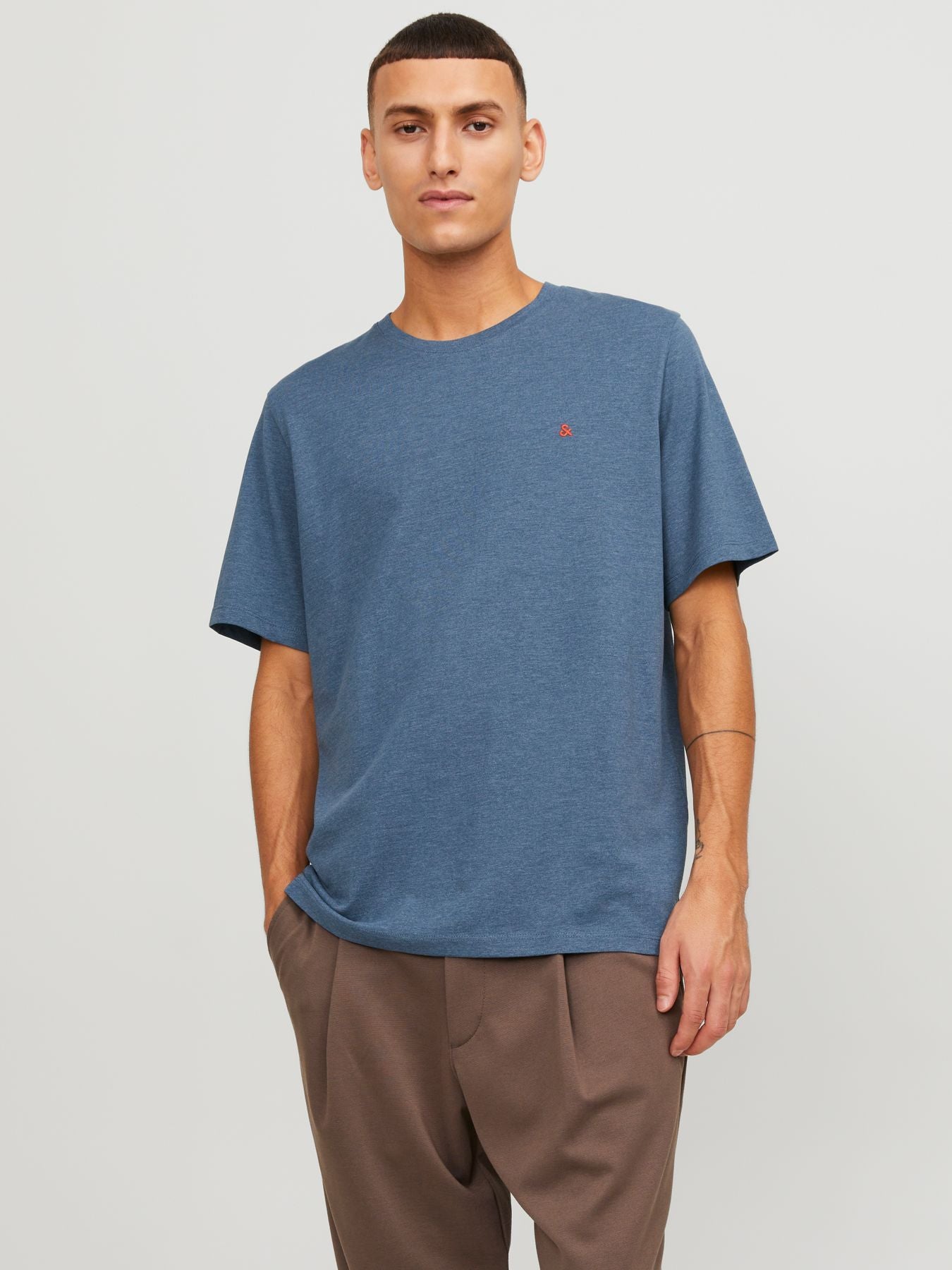 JJEPAULOS TEE SS CREW NECK NOOS