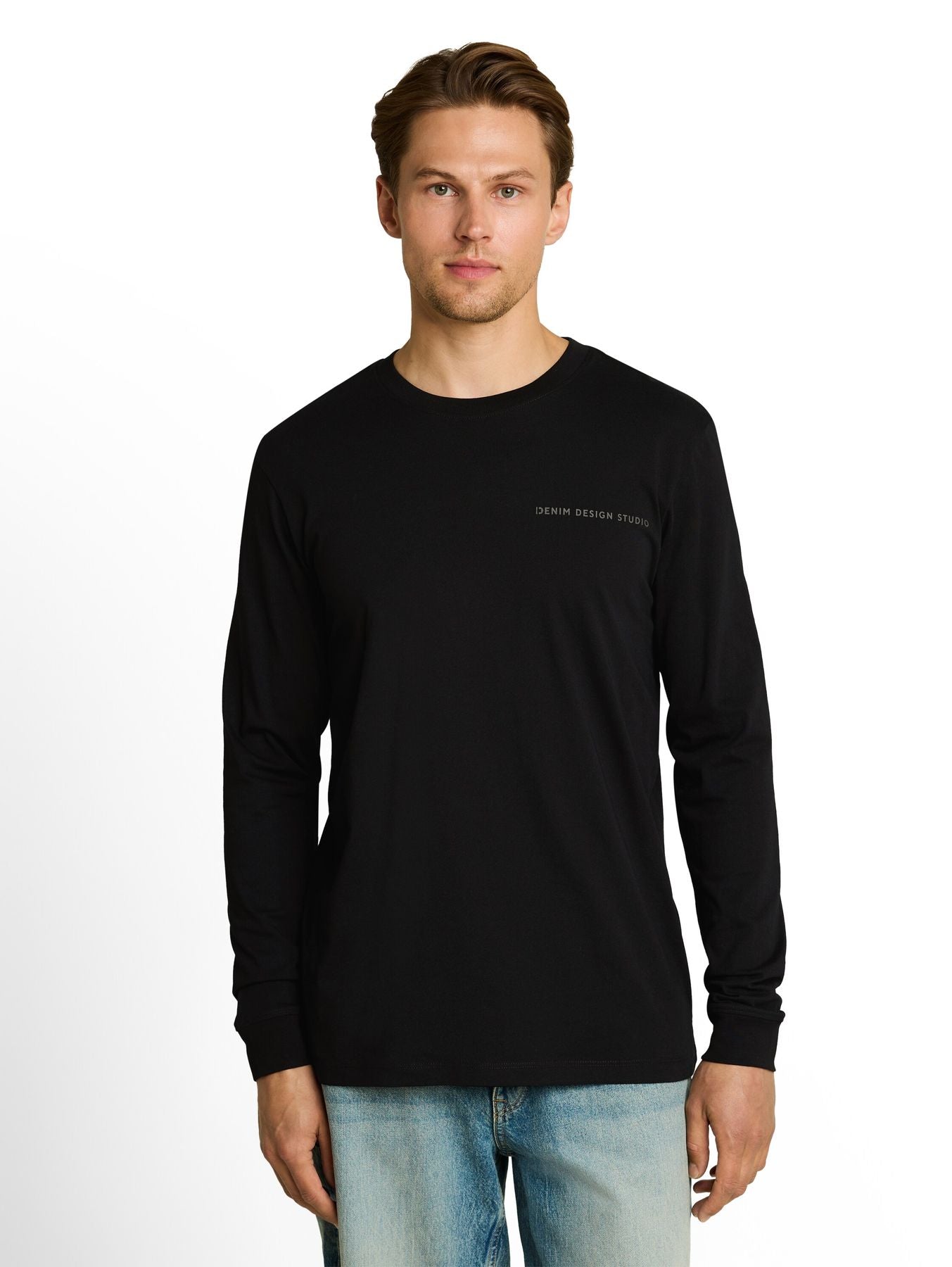 Langarmshirt mit Logo-Print
