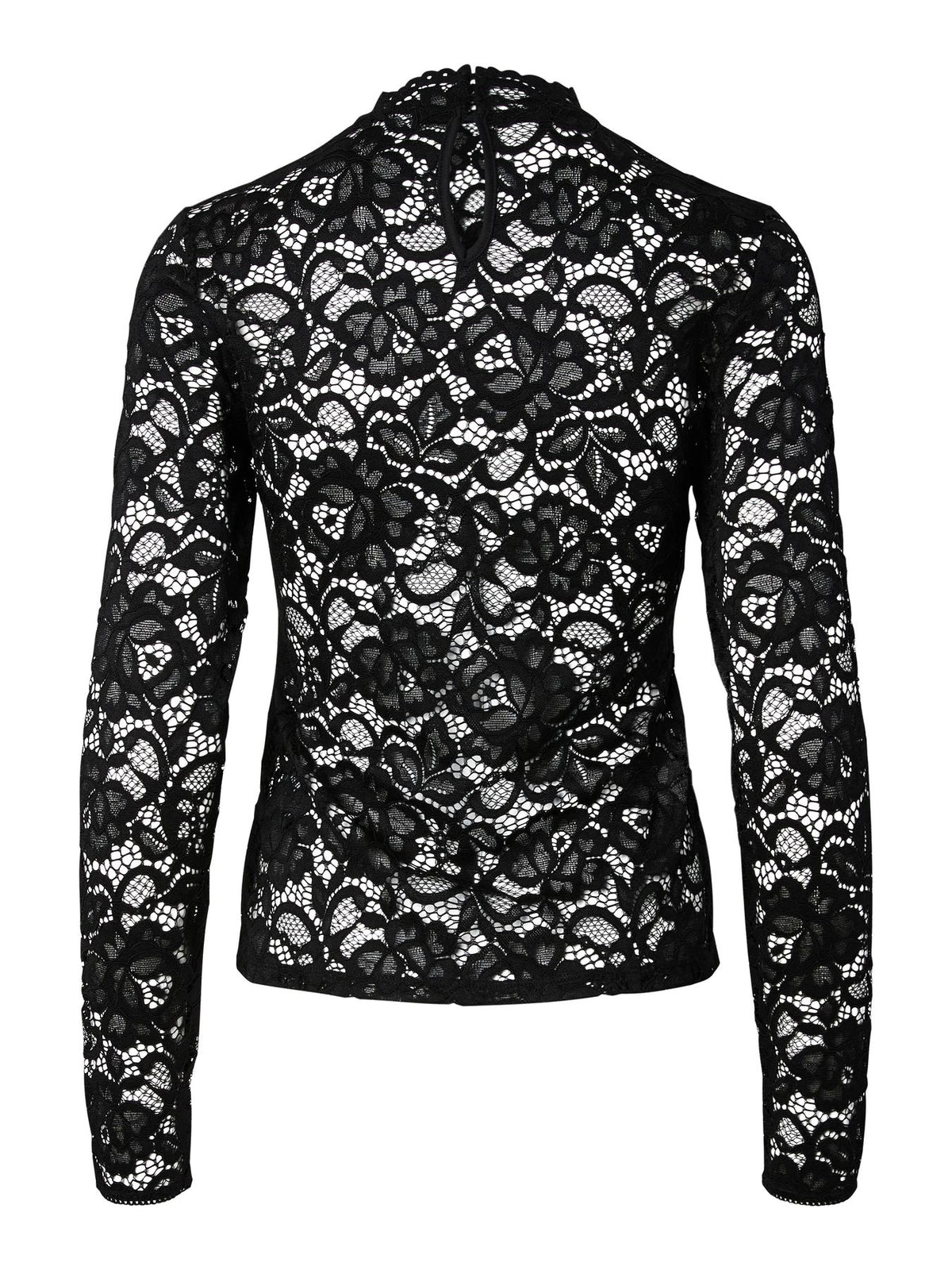 YASLACEY LS LACE TOP S. NOOS