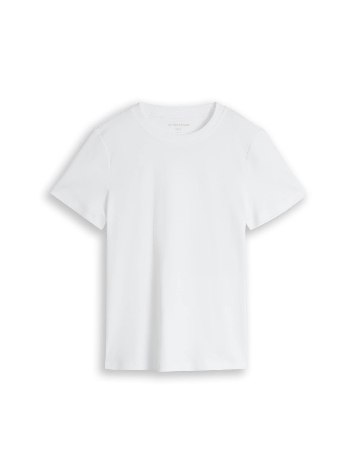 Basic T-Shirt aus Baumwolle