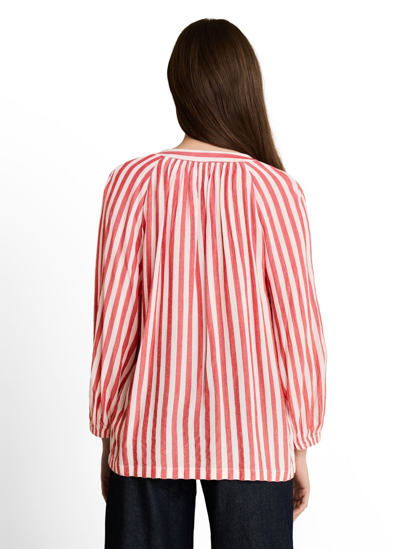 Tunika Bluse mit Streifen