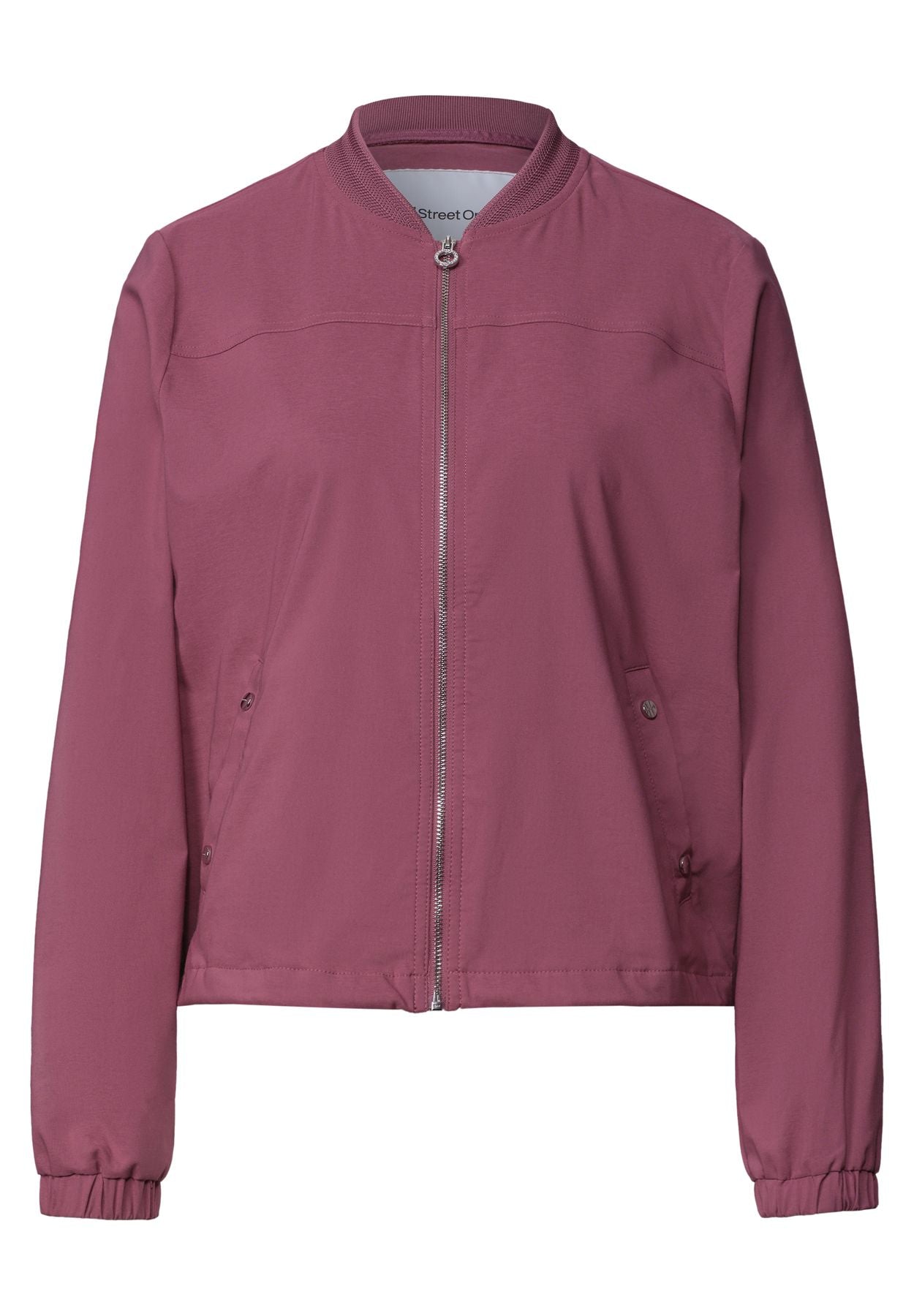 Langarm Blouson mit Zipper