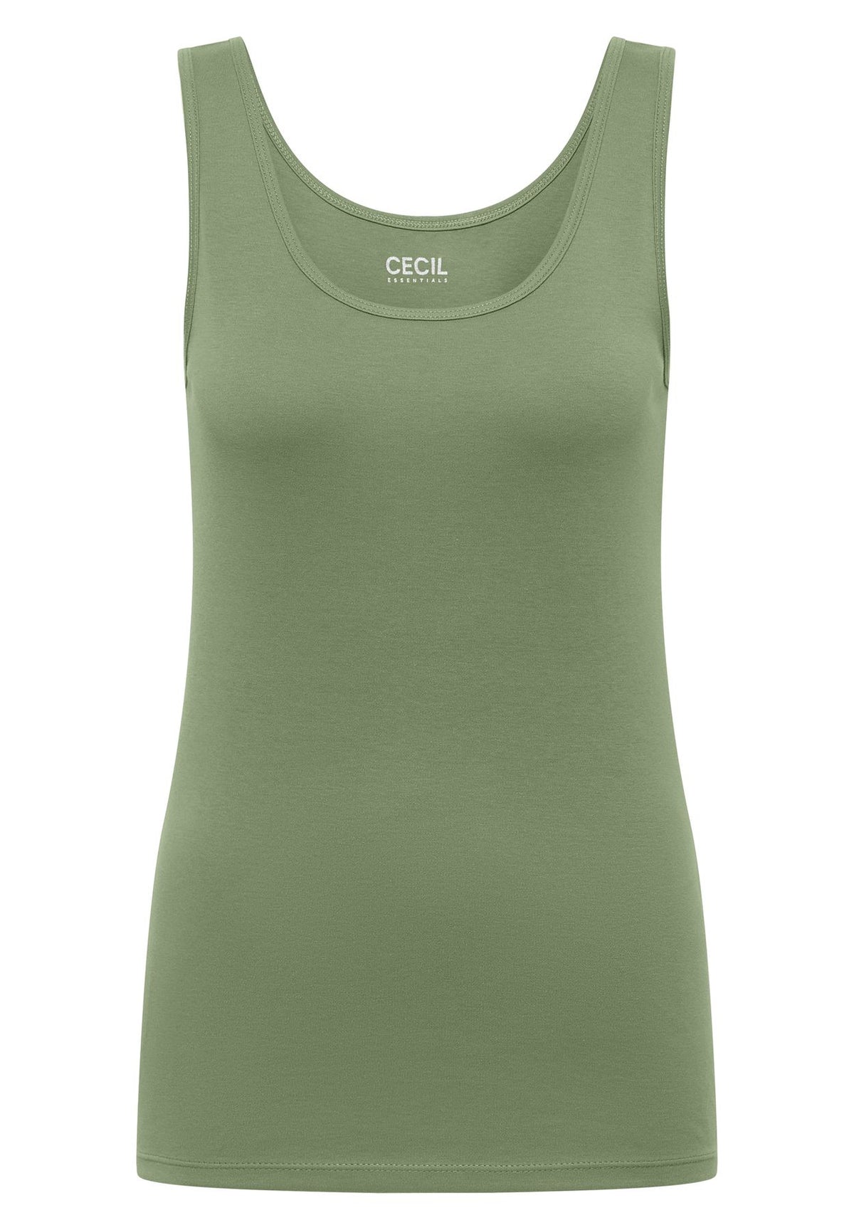 Basic Top aus reiner Baumwolle