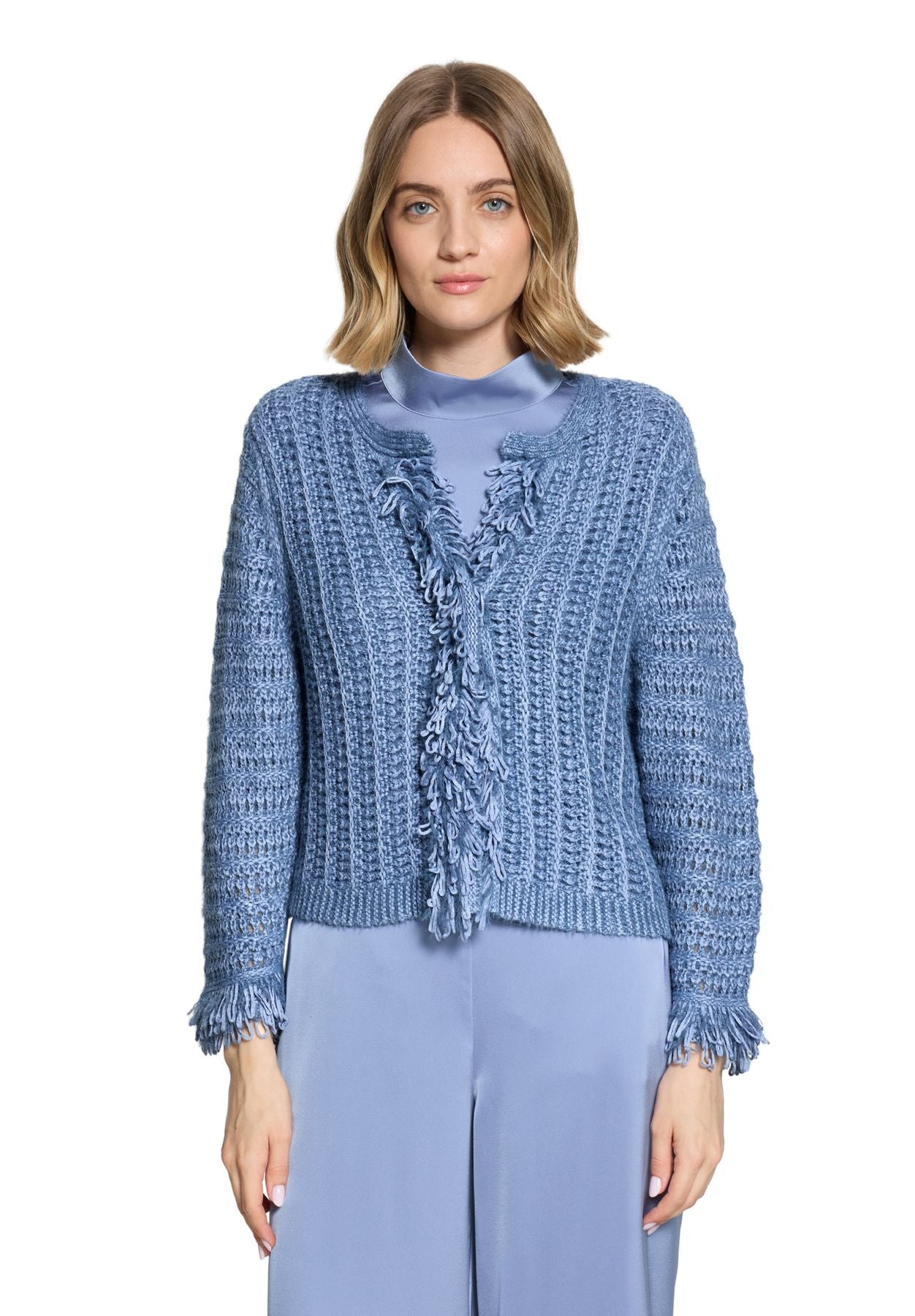 Casual-Strickjacke