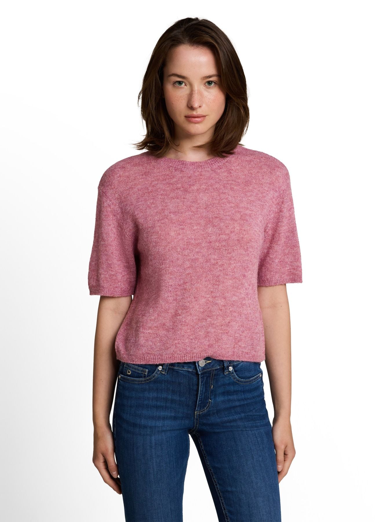 Lightweight Strickpullover mit Alpaka-Anteil