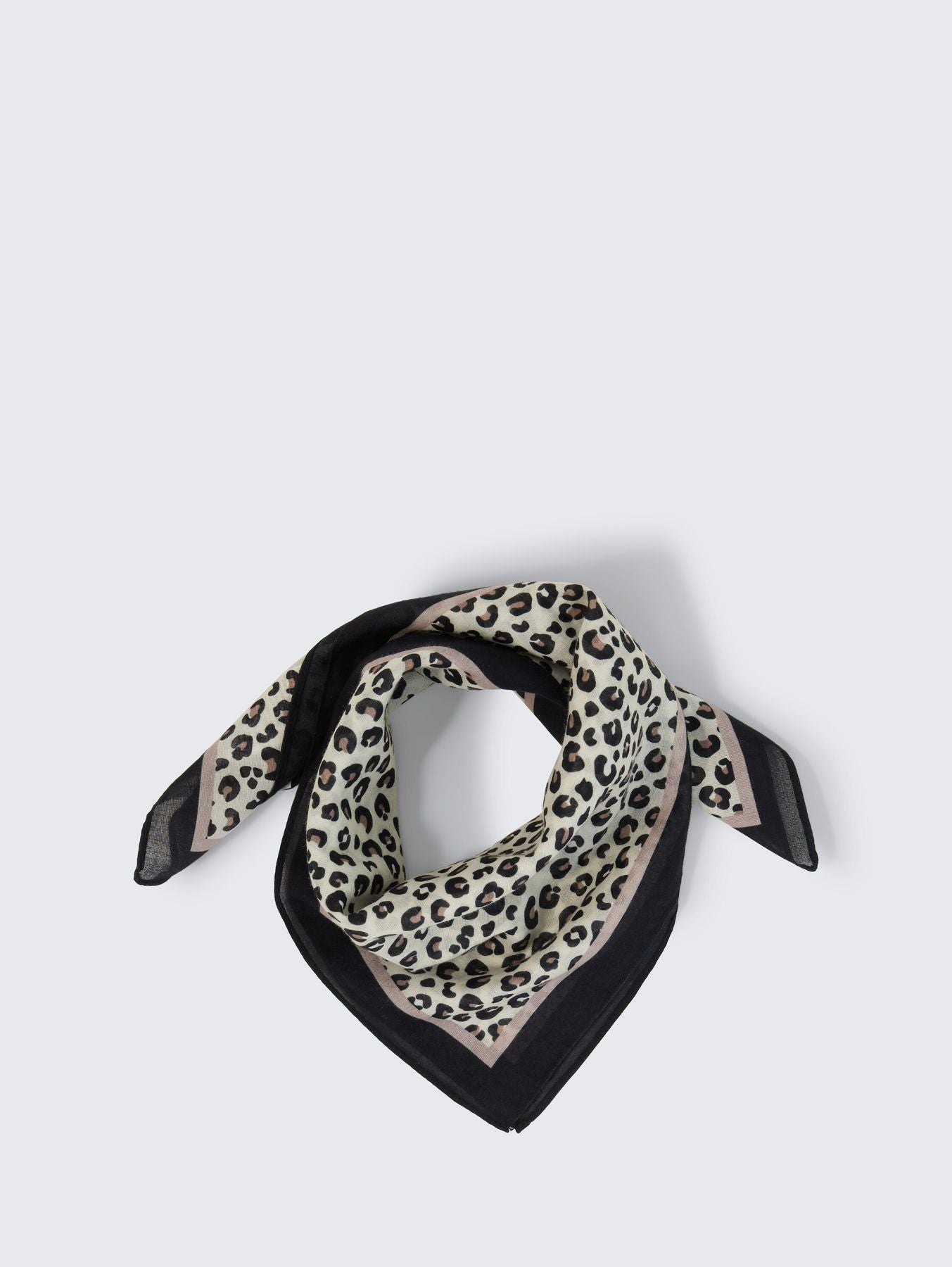 Bandana Halstuch mit Leo-Print