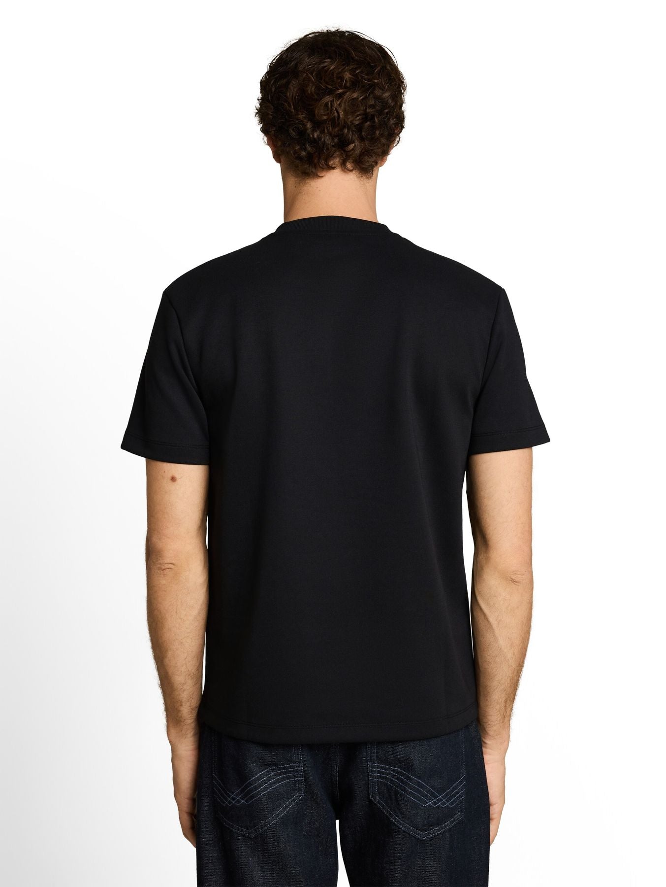 Relaxed Fit Sweatshirt mit kurzen Ärmeln