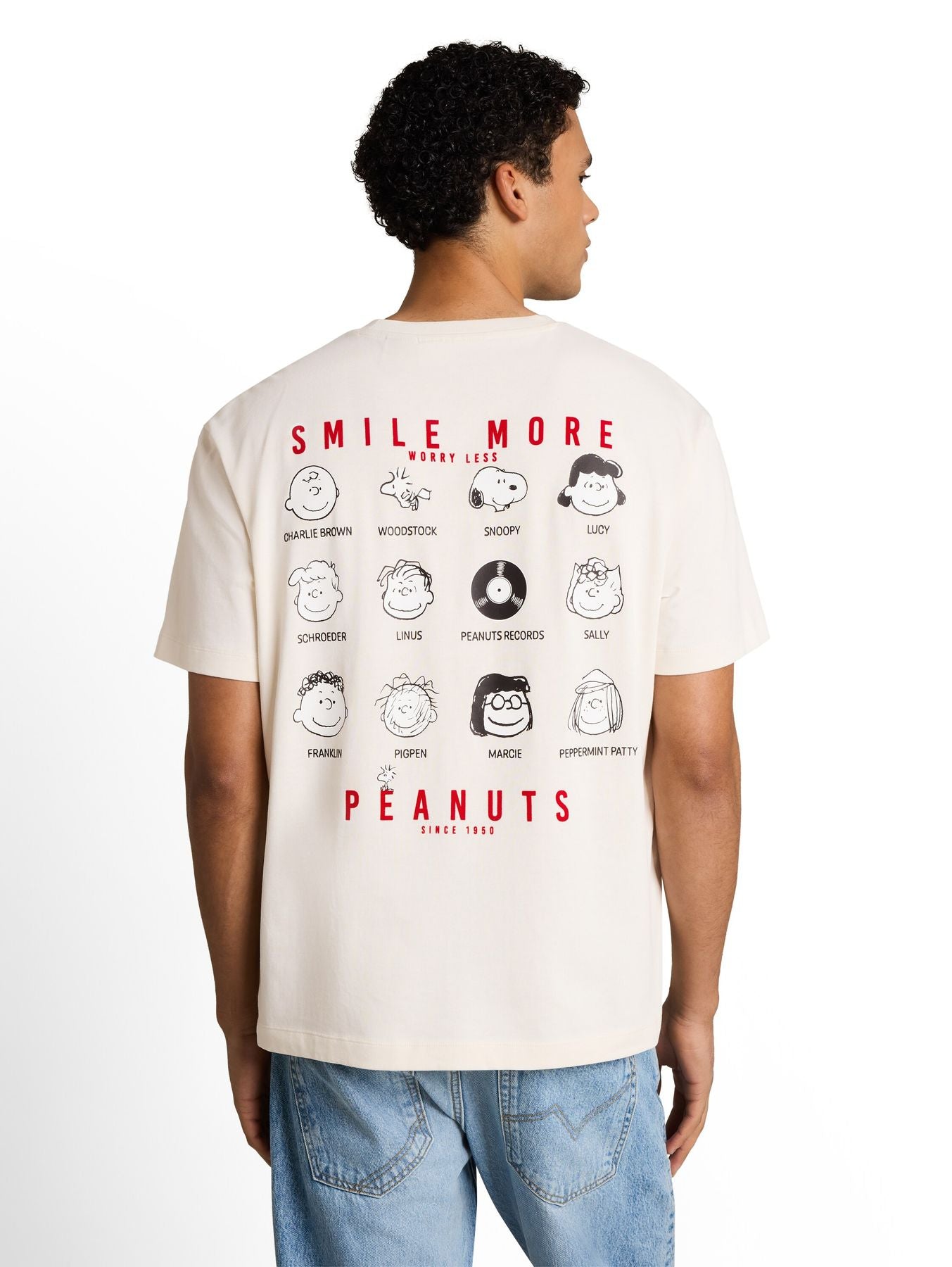 Relaxed Fit T-Shirt mit Snoopy-Print
