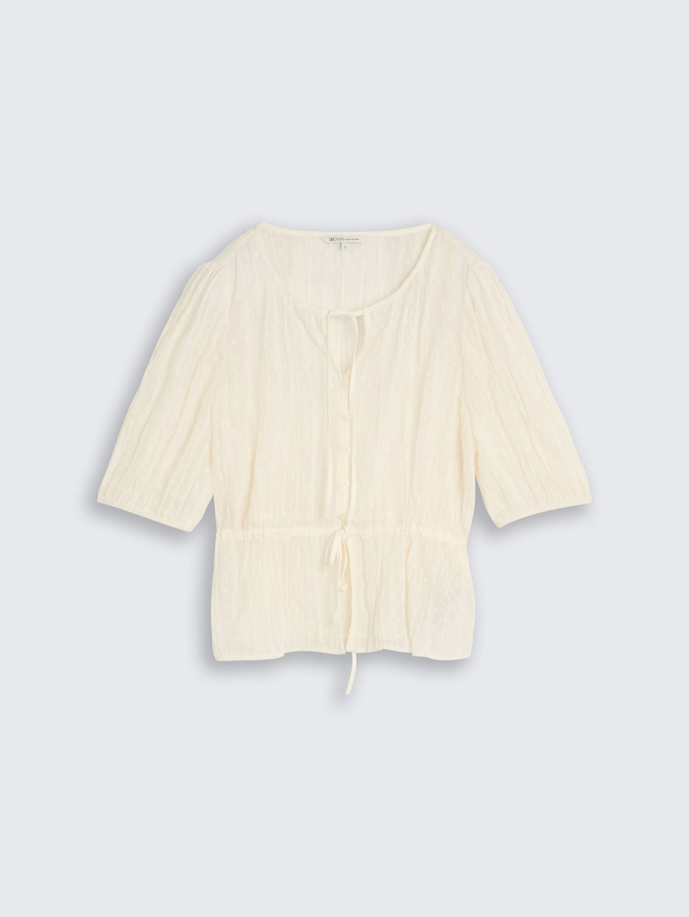 Bluse mit Schleifen