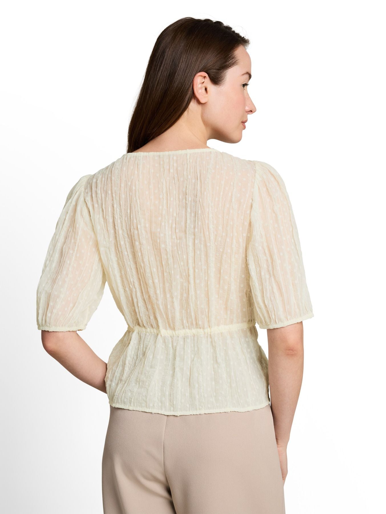 Bluse mit Schleifen