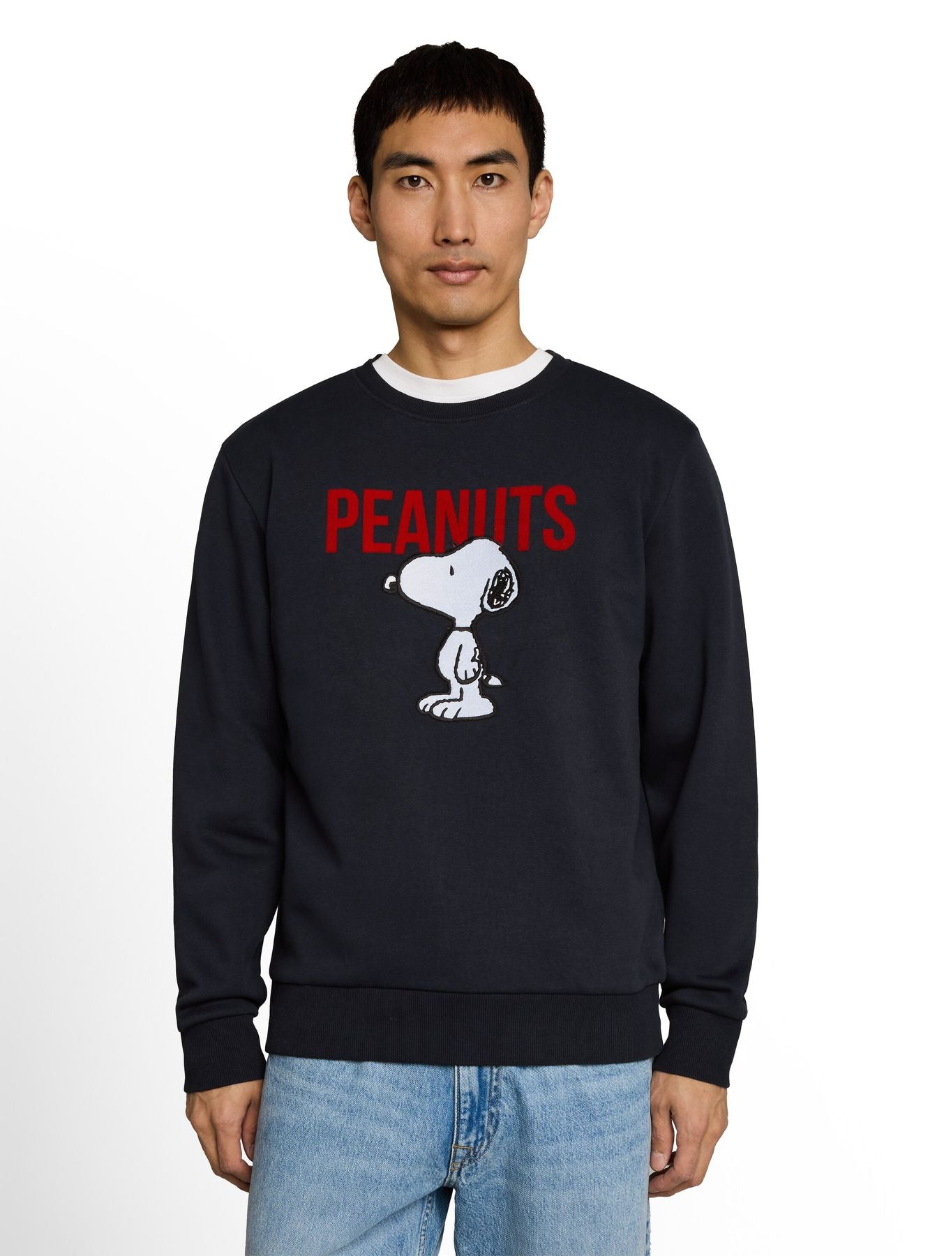 Sweatshirt mit Snoopy-Print