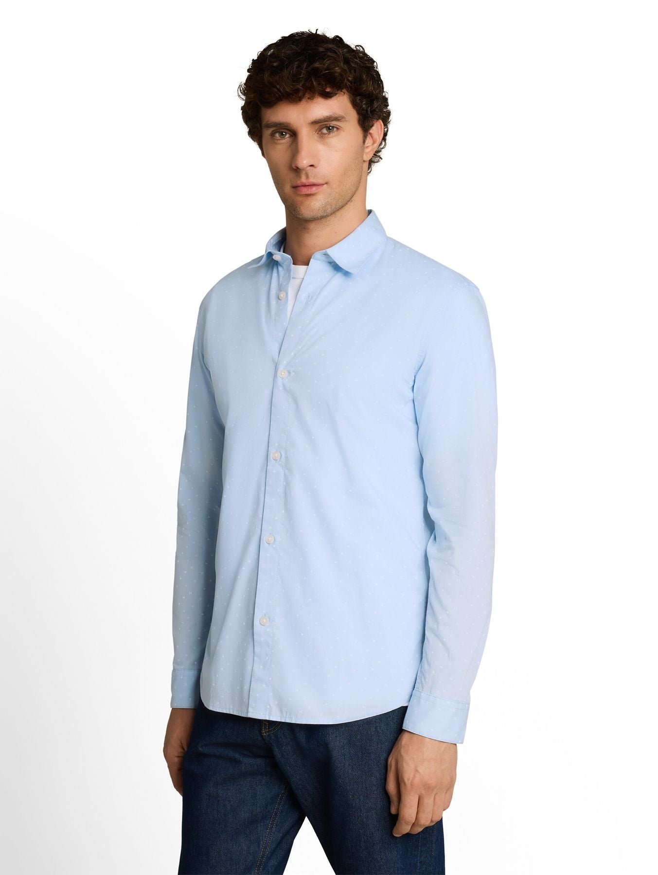 Regular Fit Hemd mit Muster