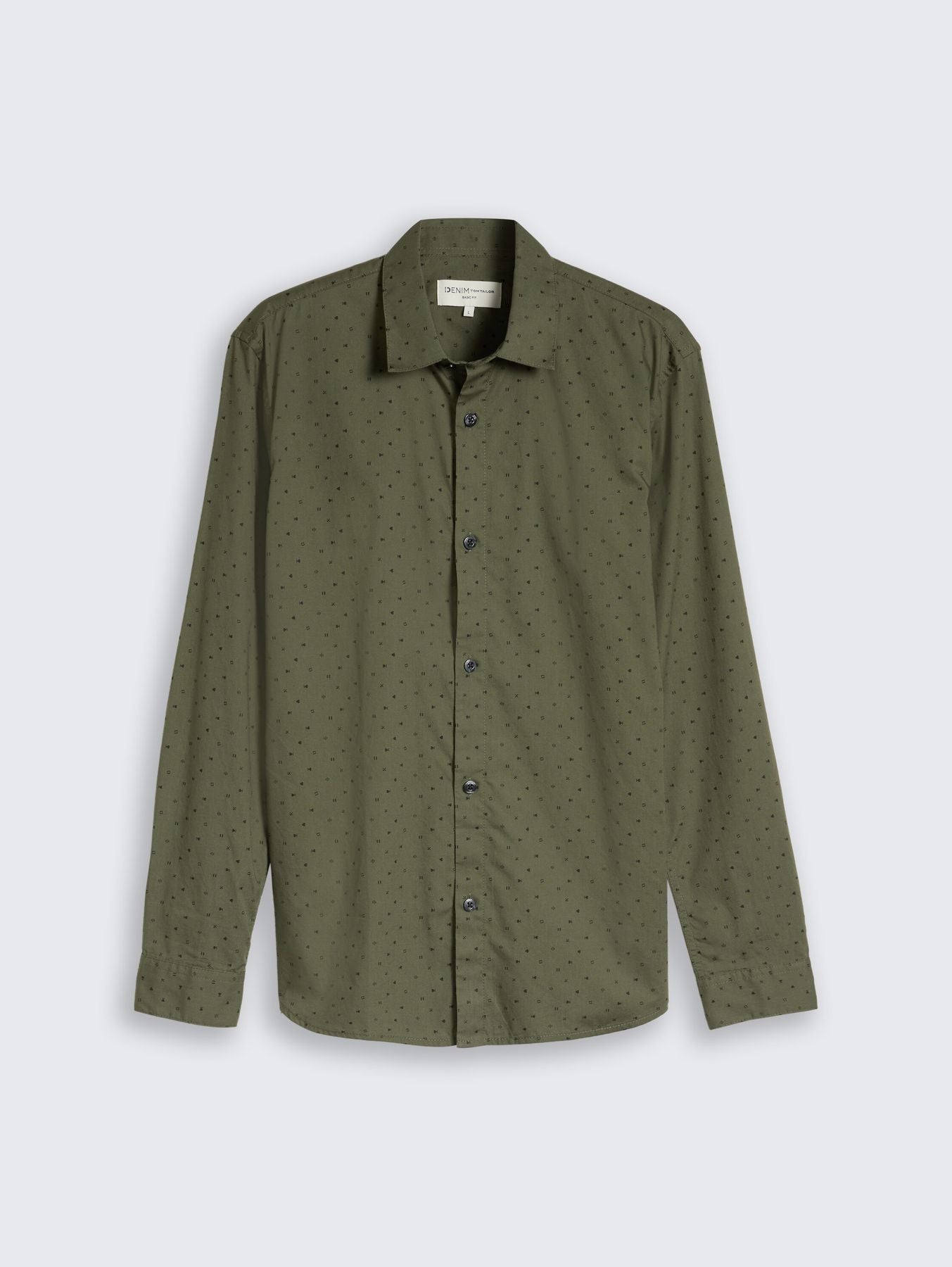 Regular Fit Hemd mit Muster