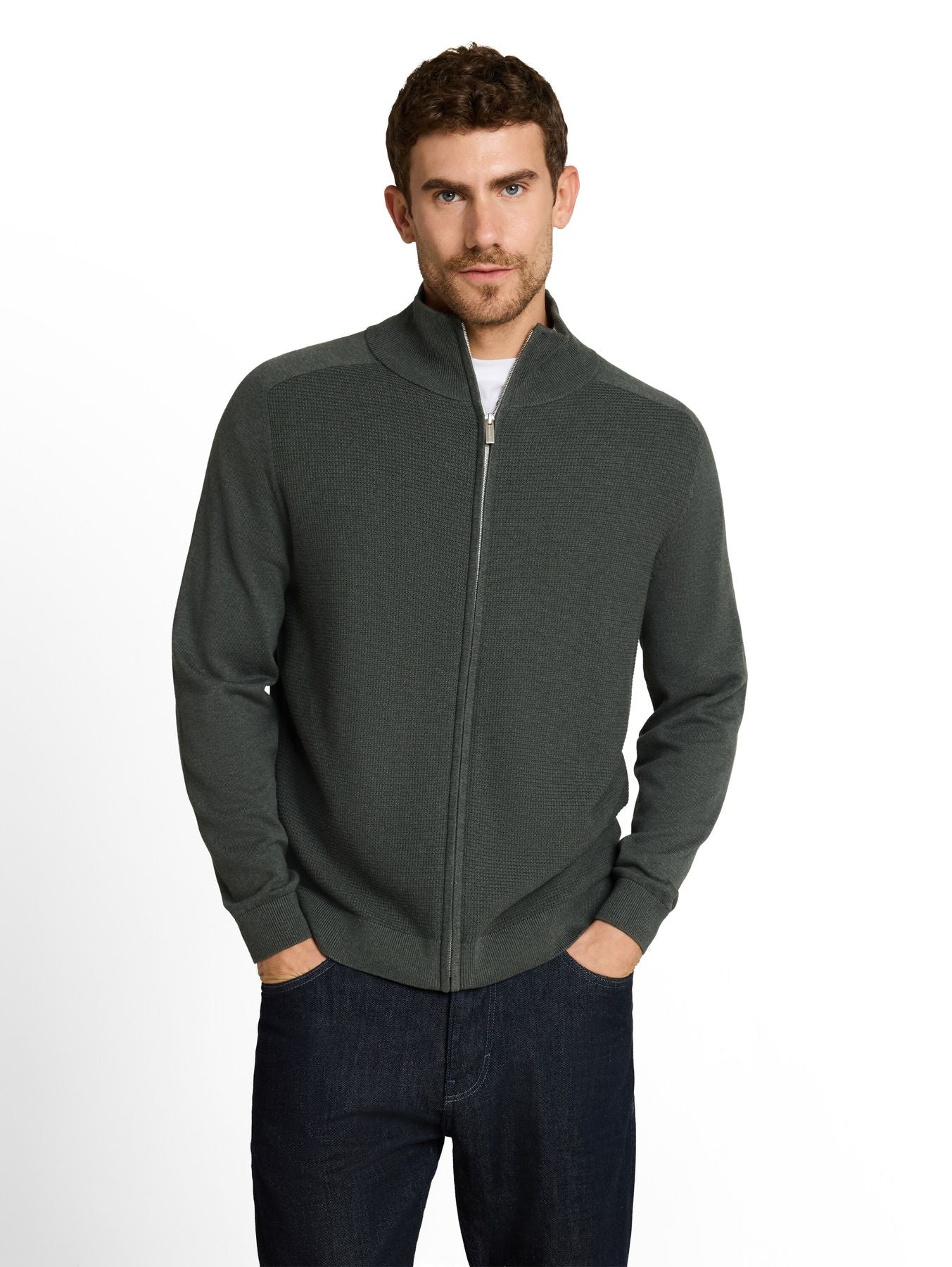 Strickjacke aus Baumwolle