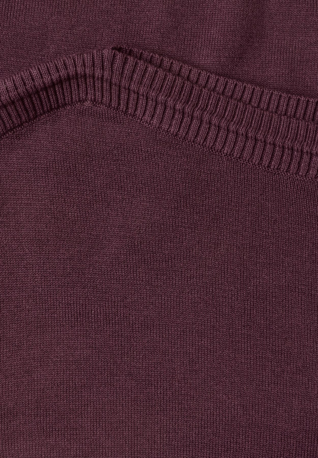 Basic Pullover mit U-Boot-Ausschnitt
