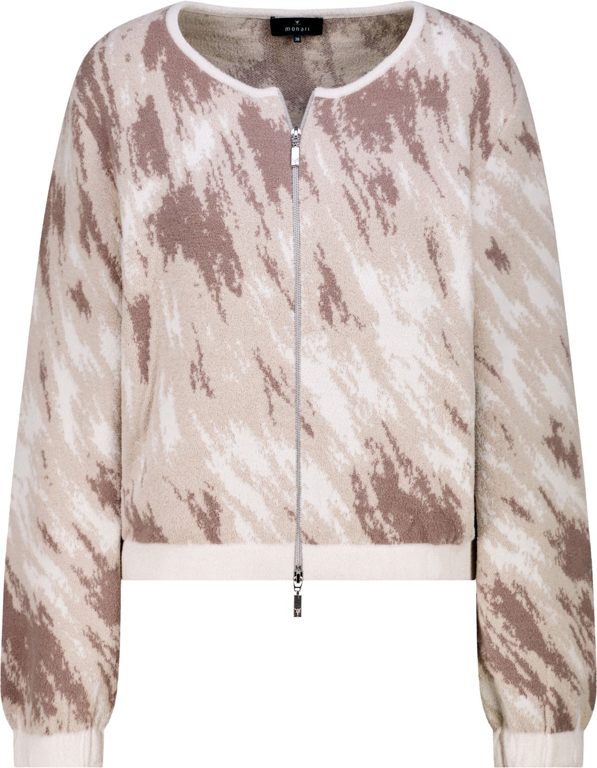 Strickjacke mit Jacquard-Muster