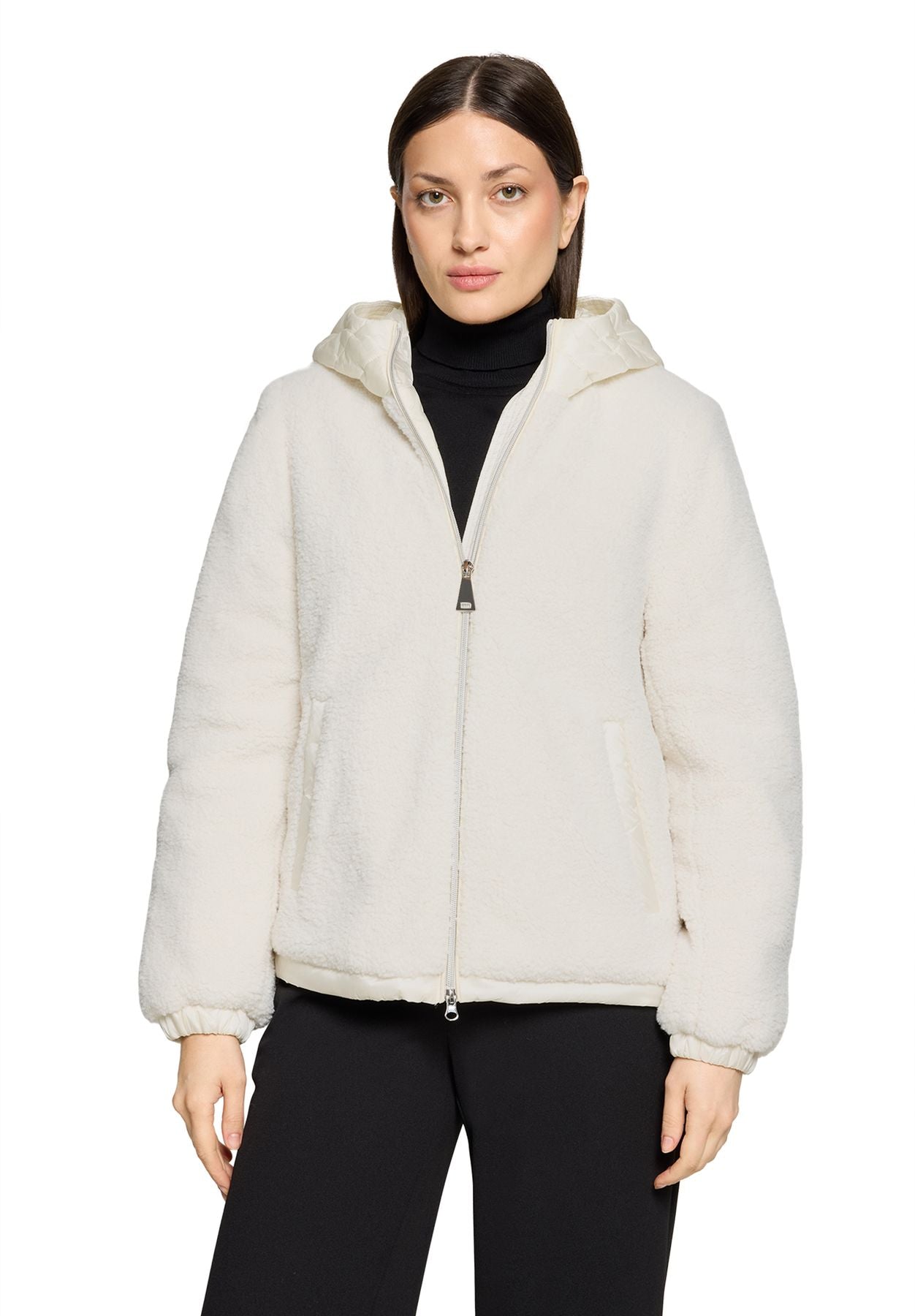 Plüschjacke