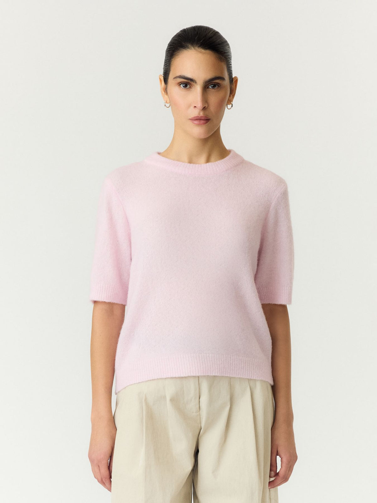 YASJOHI SS WOOL BLEND PULLOVER S. NOOS