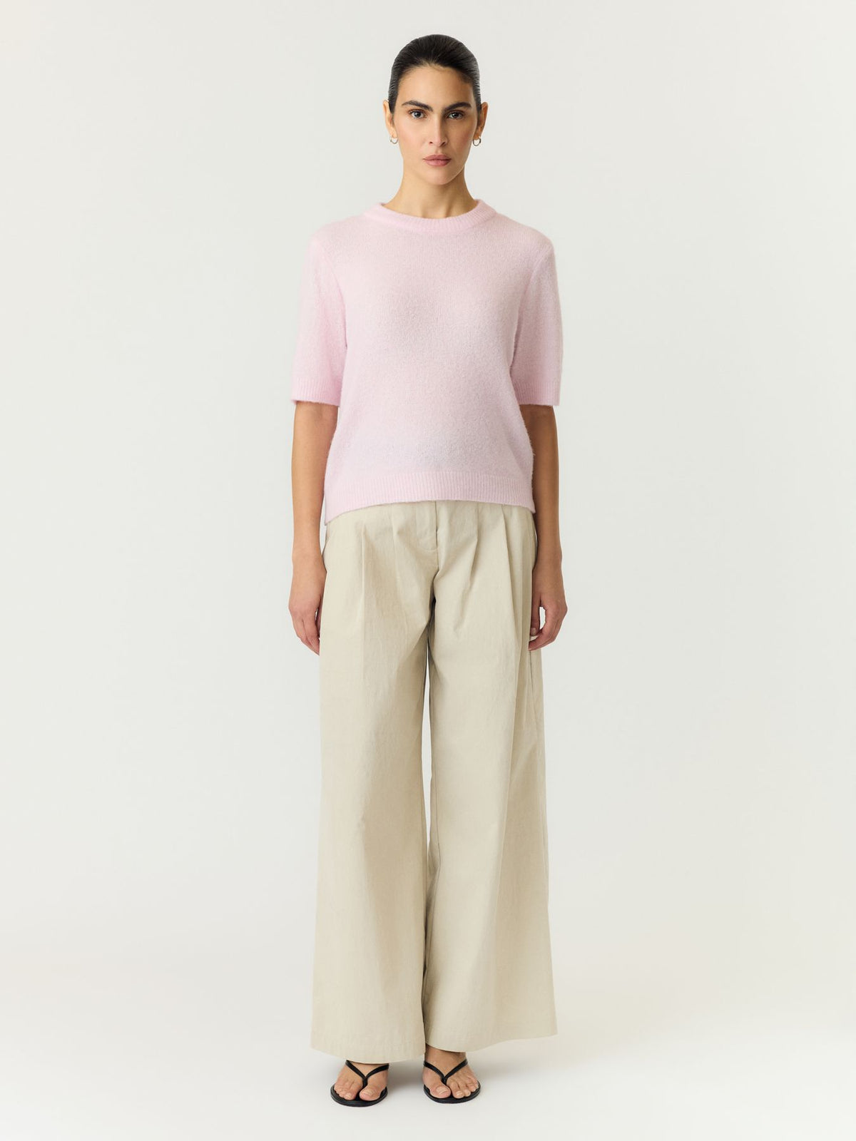 YASJOHI SS WOOL BLEND PULLOVER S. NOOS