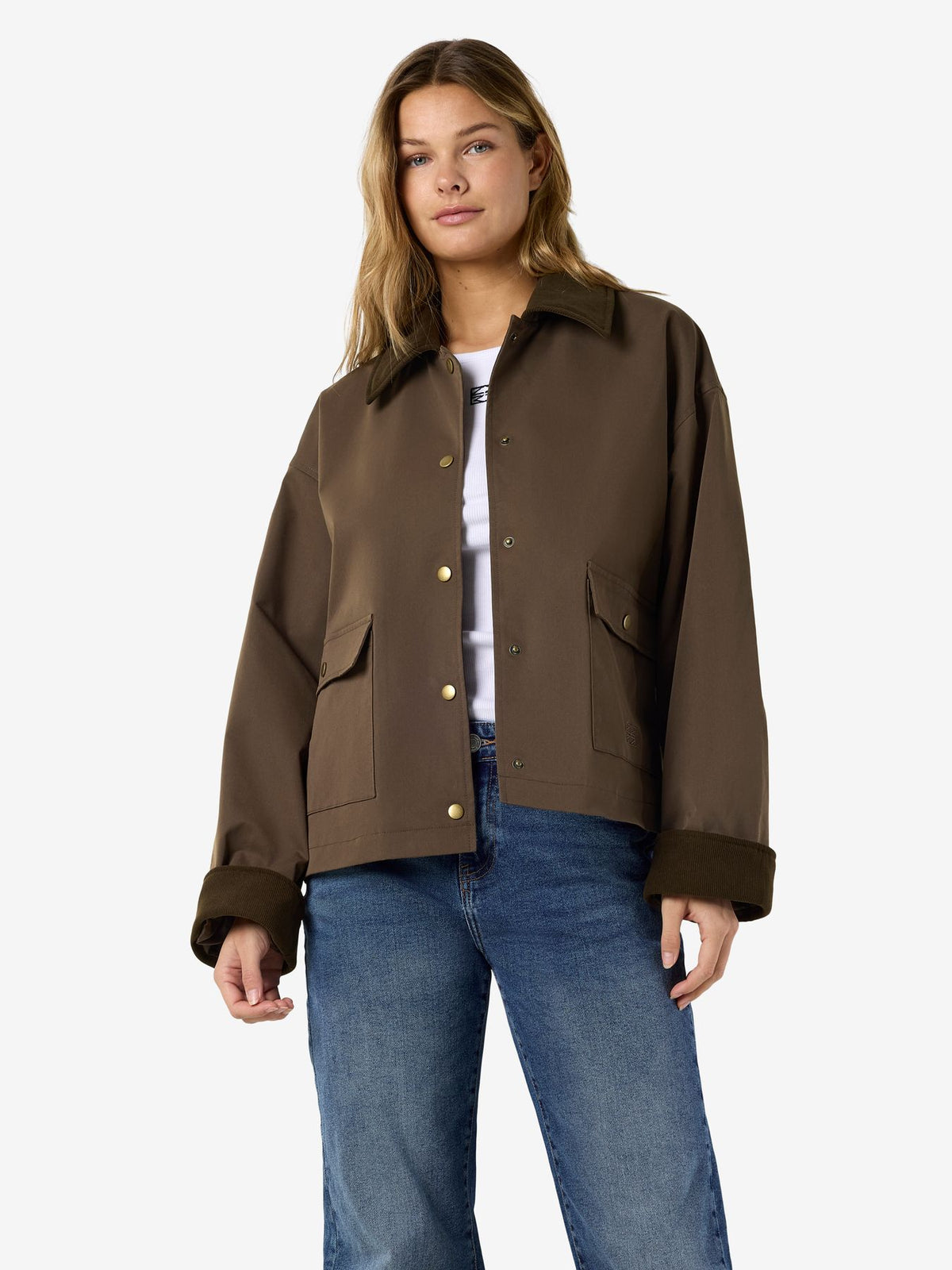 NMNORA CORDUROY COLLAR JACKET NOOS