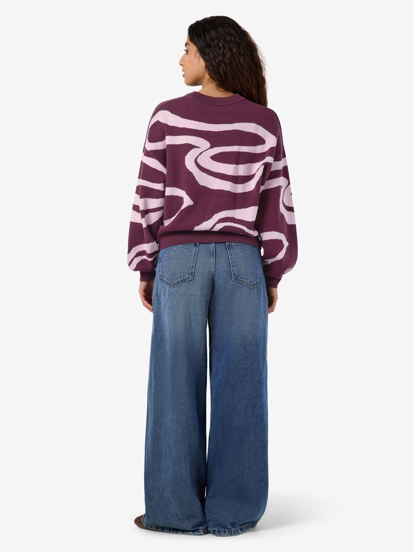 NMCHARLOTT L/S O-NECK KNIT NOOS