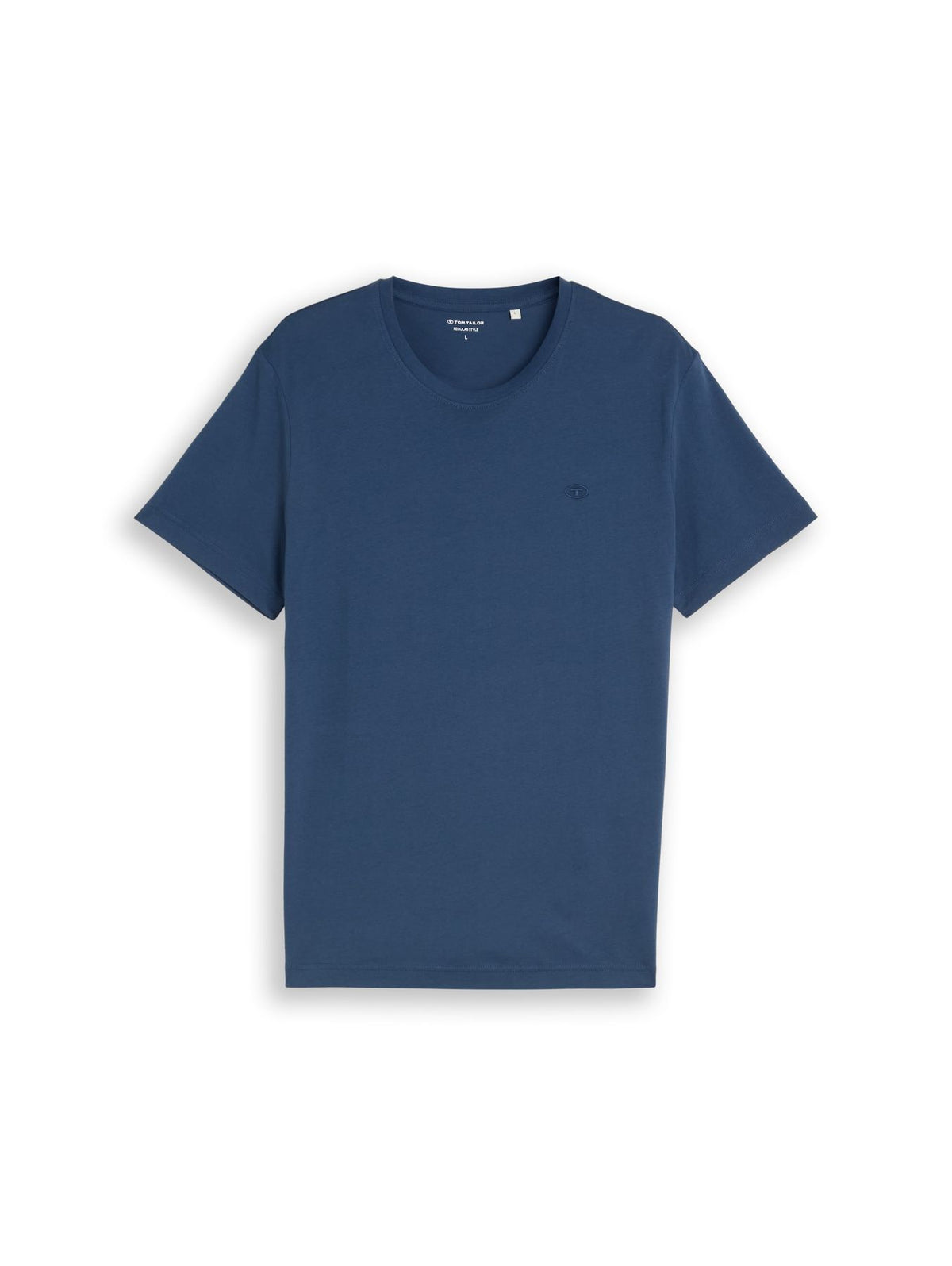 T-Shirt mit Logo-Stickerei