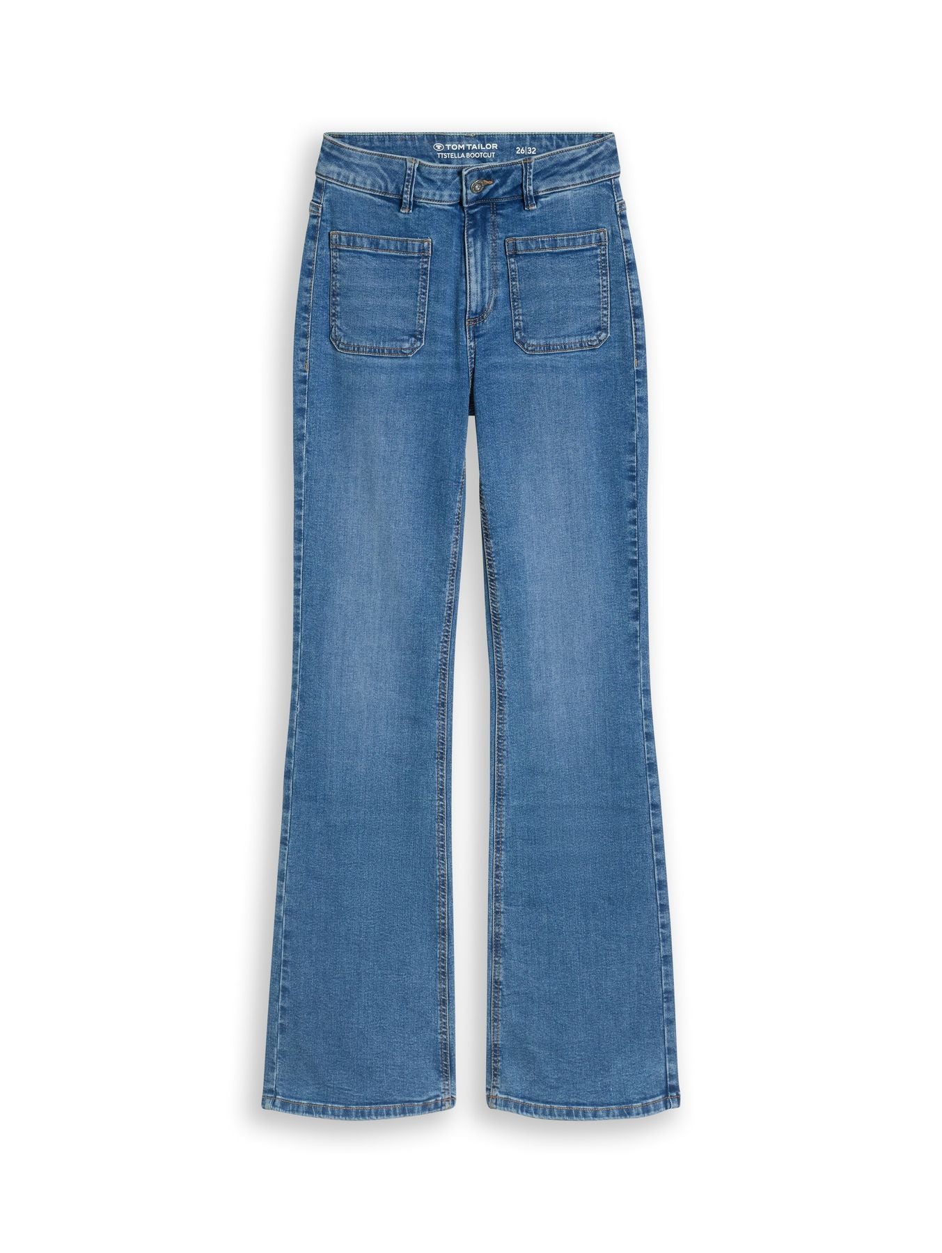 TTSTELLA Bootcut Jeans mit aufgesetzten Taschen