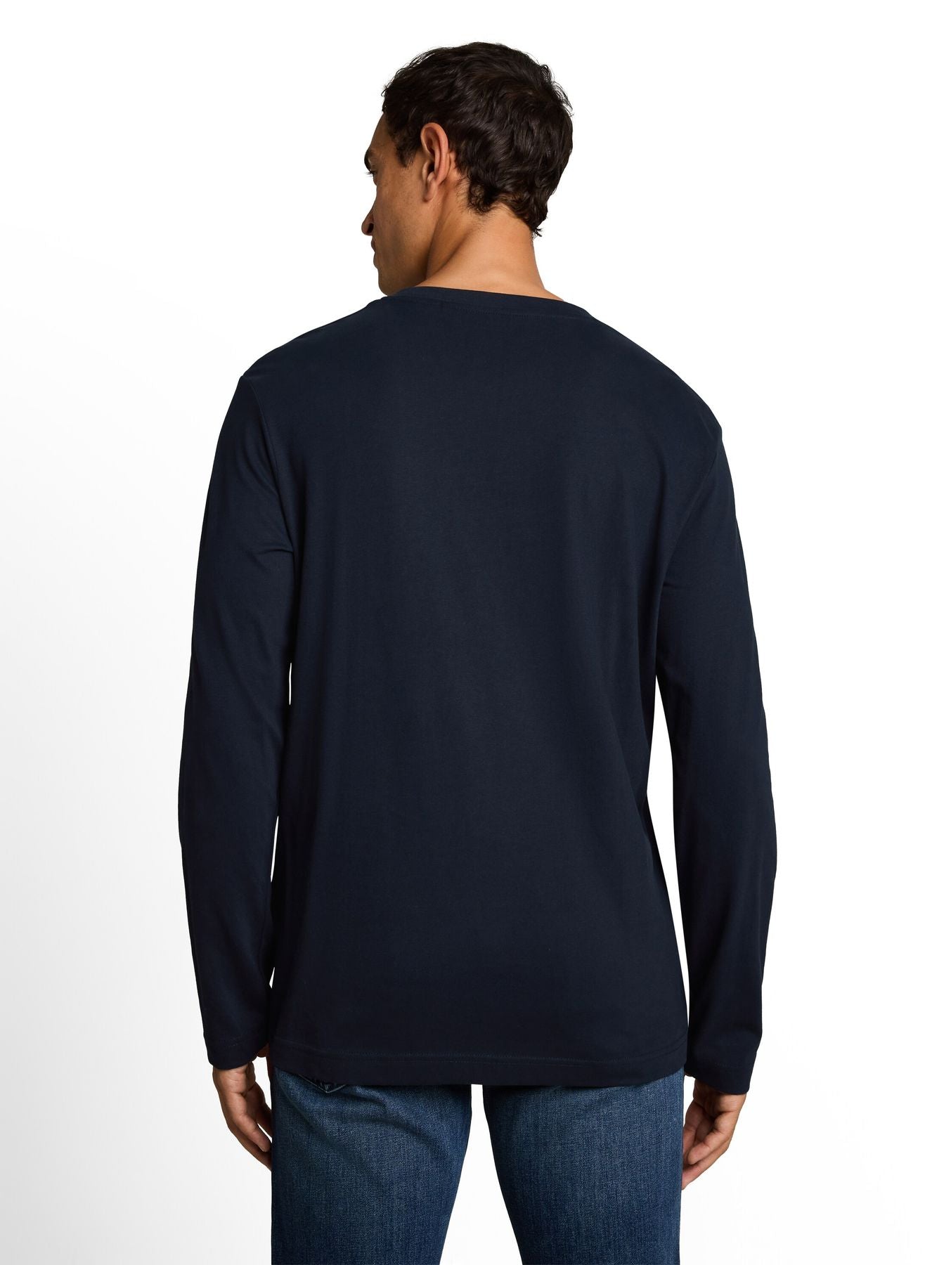 Langarmshirt mit Logo-Print
