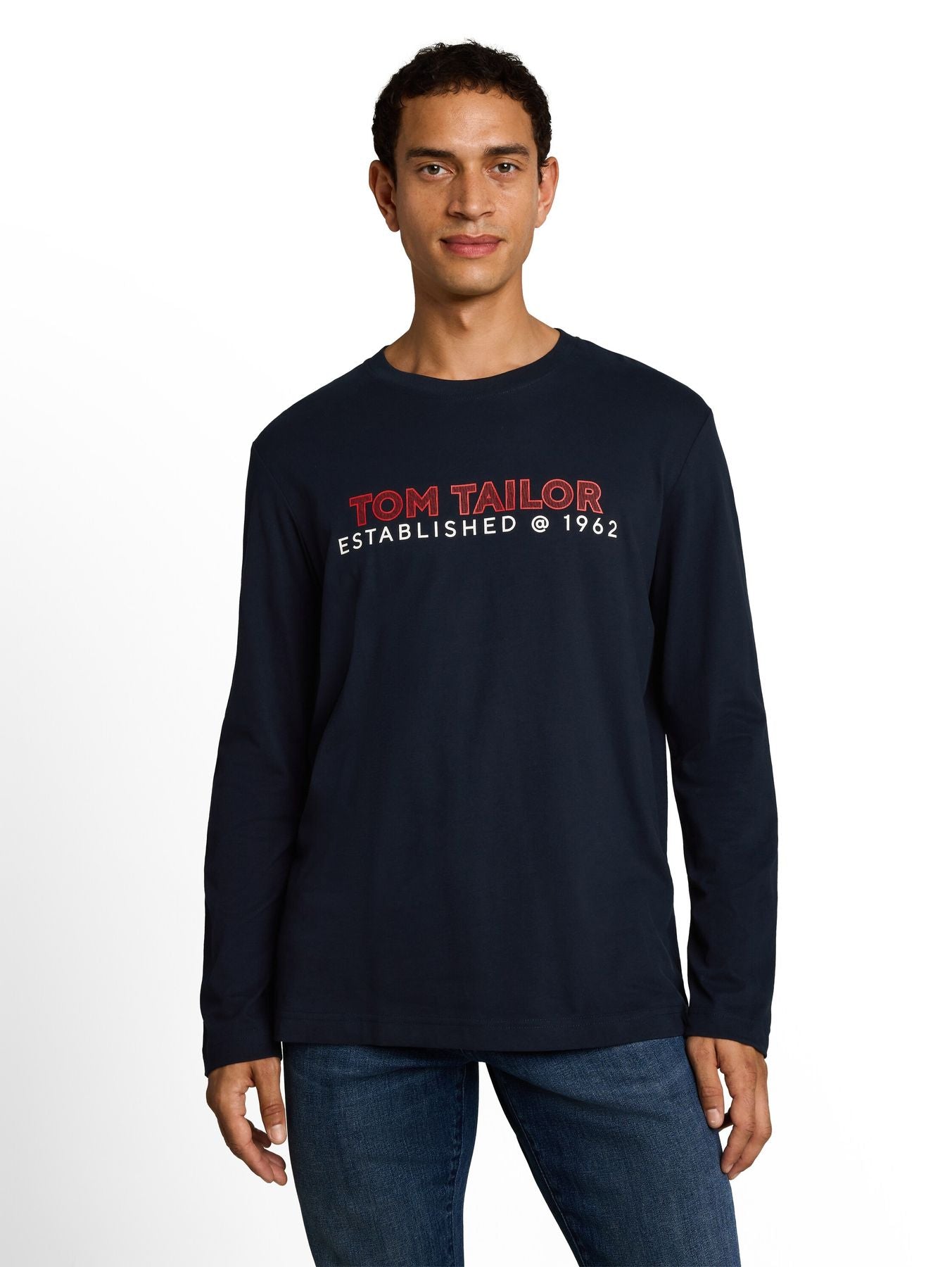 Langarmshirt mit Logo-Print