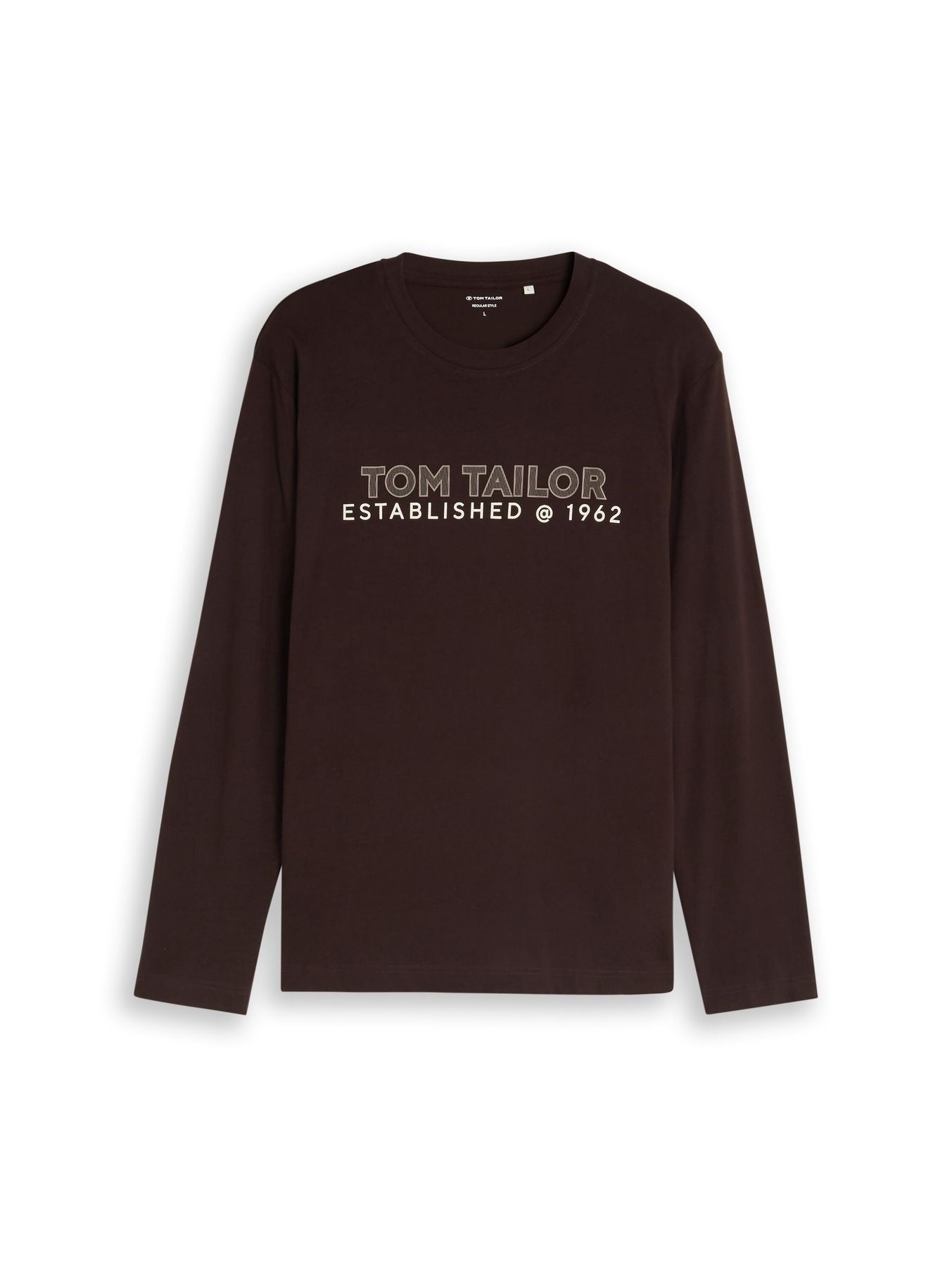Langarmshirt mit Logo-Print