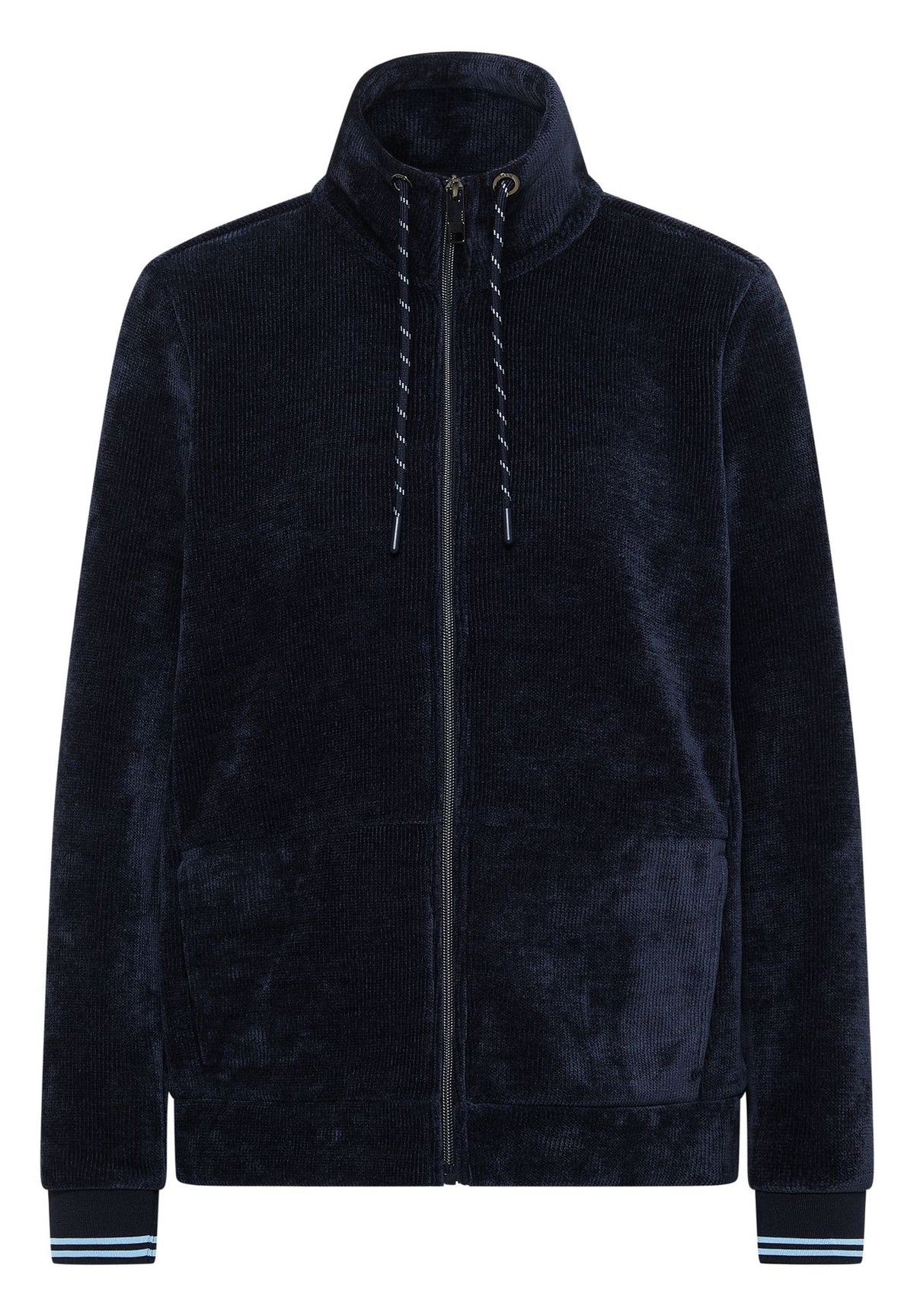 Leichte Cordjacke mit Stehkragen