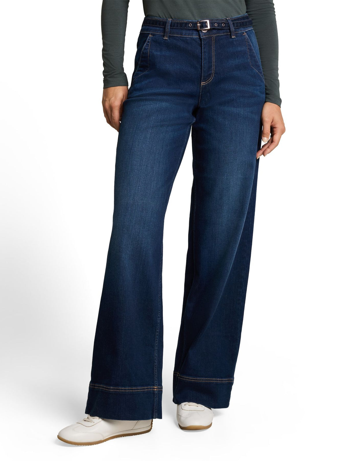 TTLUNA WIDE Jeans mit Gürtel