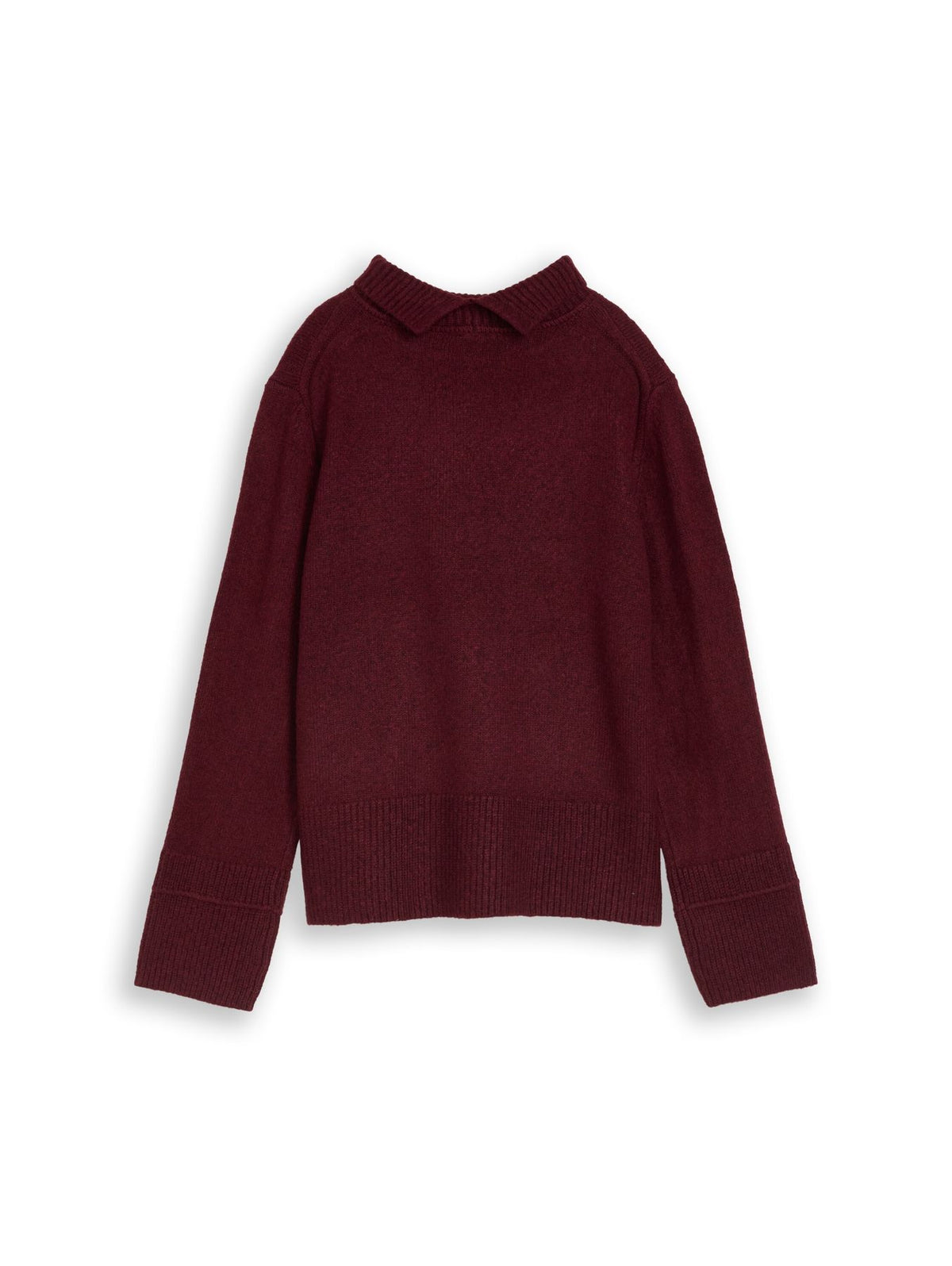Cosy Strickpullover mit Stehkragen