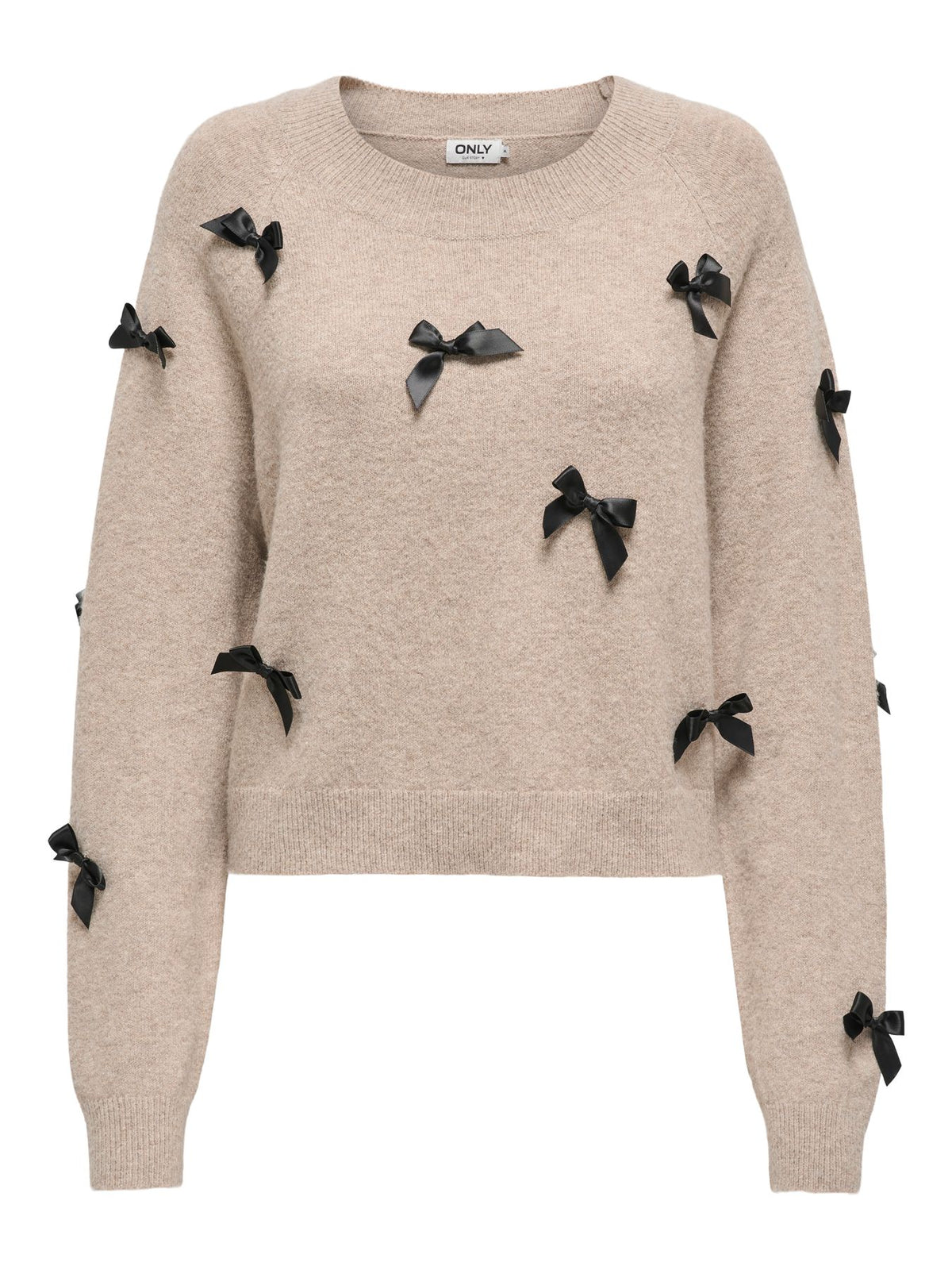 ONLNOELLE LS BOW PULLOVER KNT