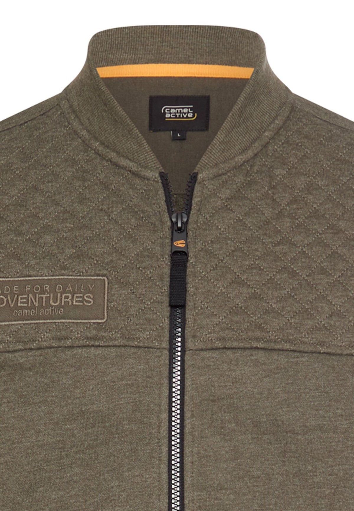 Sweat-Bomberjacke mit Ärmeltasche