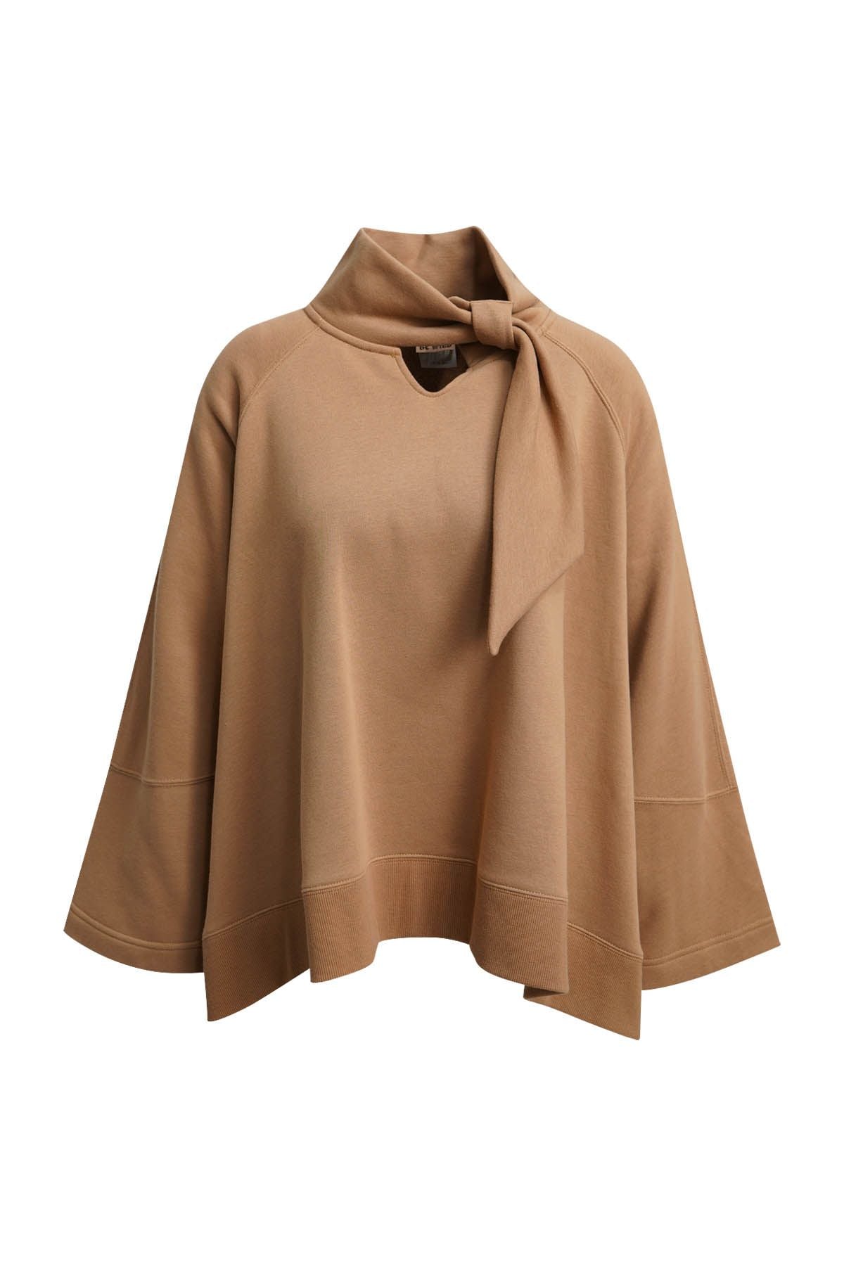 Oversize Cape Sweatshirt Scarf