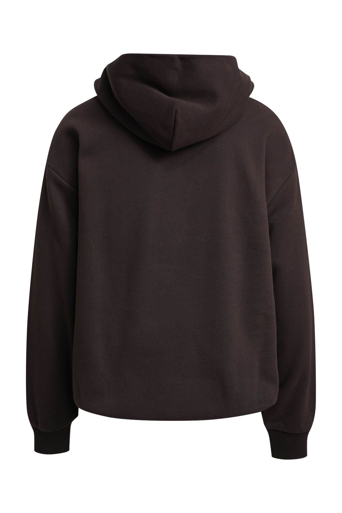 Relaxed Hoodie Balloon Hem
