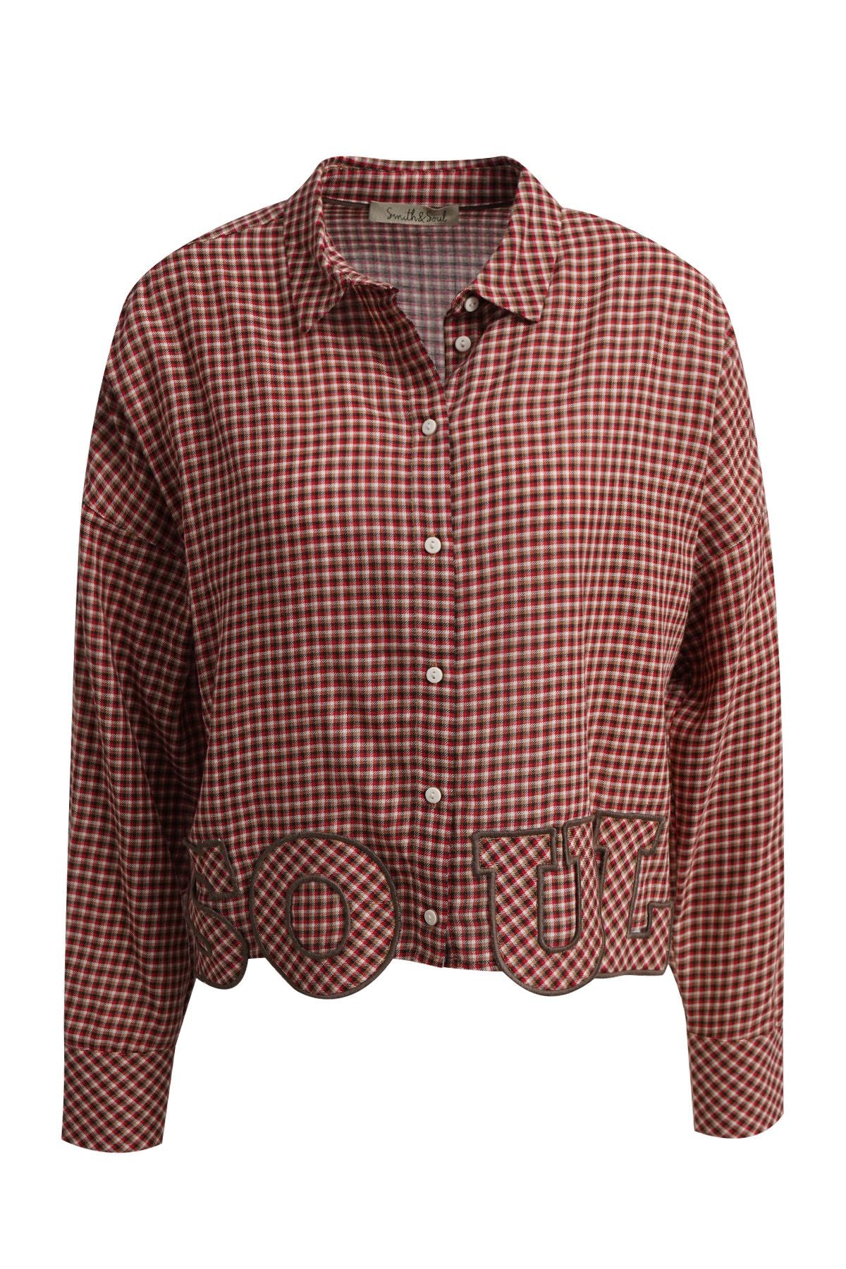 Small Check Blouse Letters