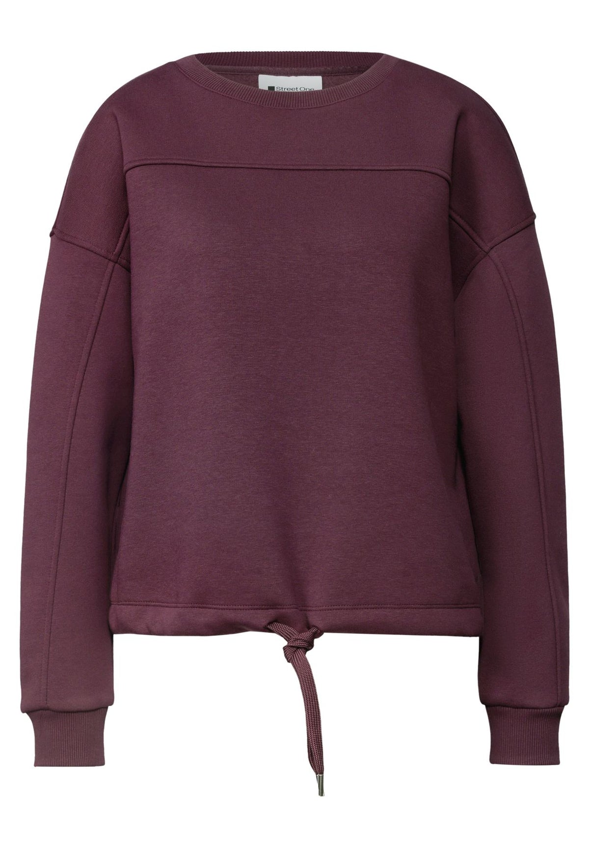 Sweatshirt mit Rundhals und Zierdetail