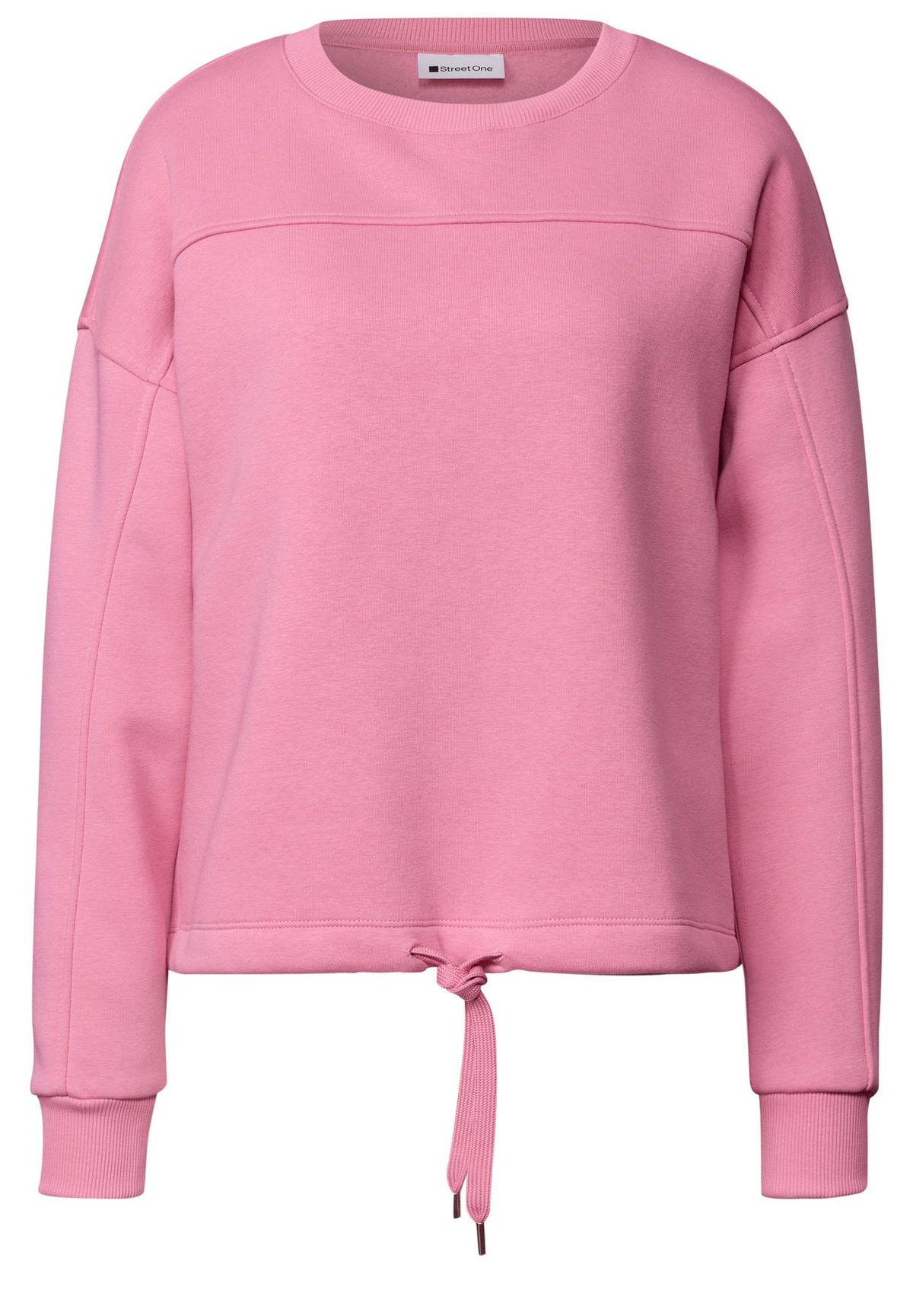 Sweatshirt mit Rundhals und Zierdetail