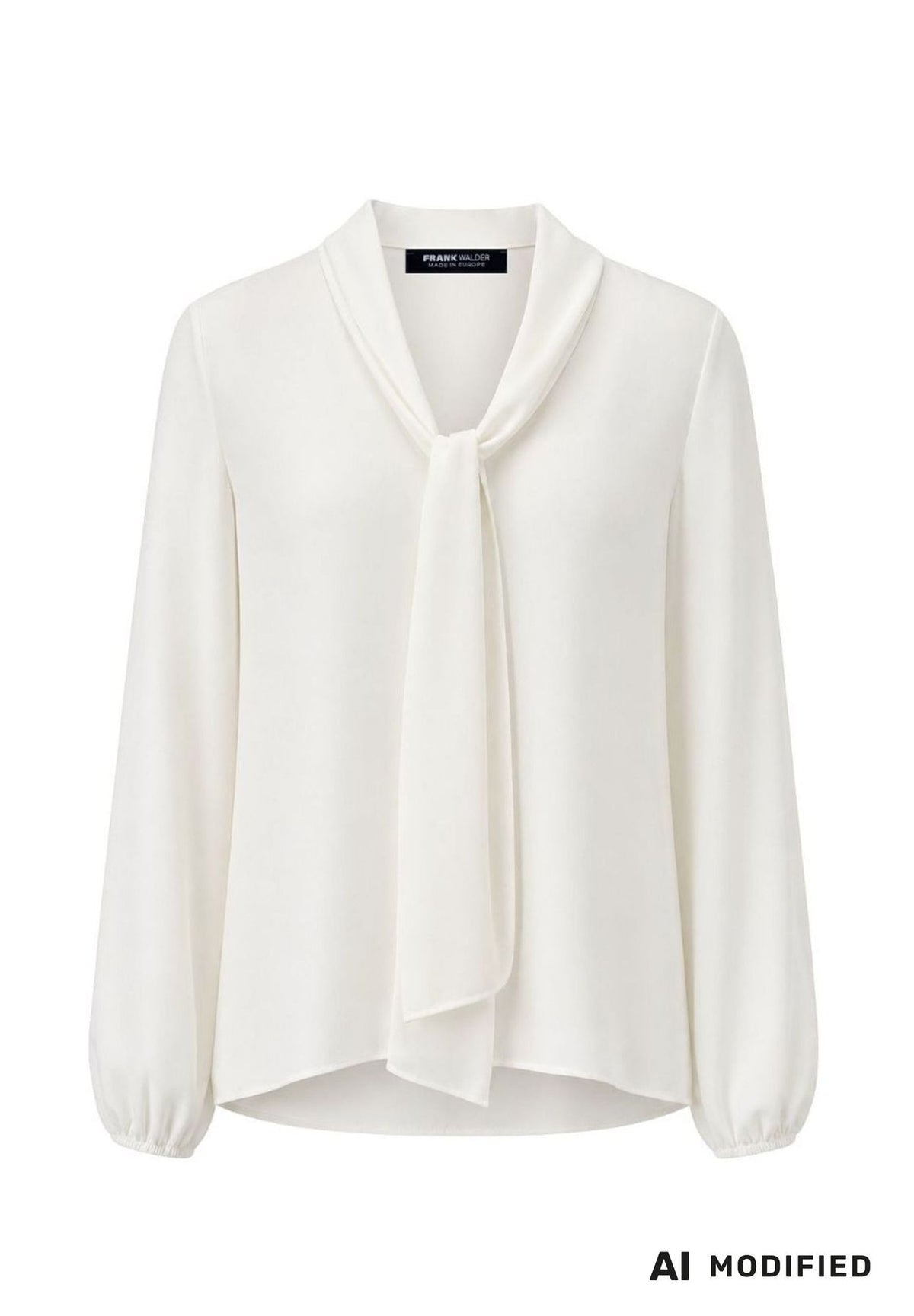 Bluse LA VIE VIOLET mit Schluppenkragen